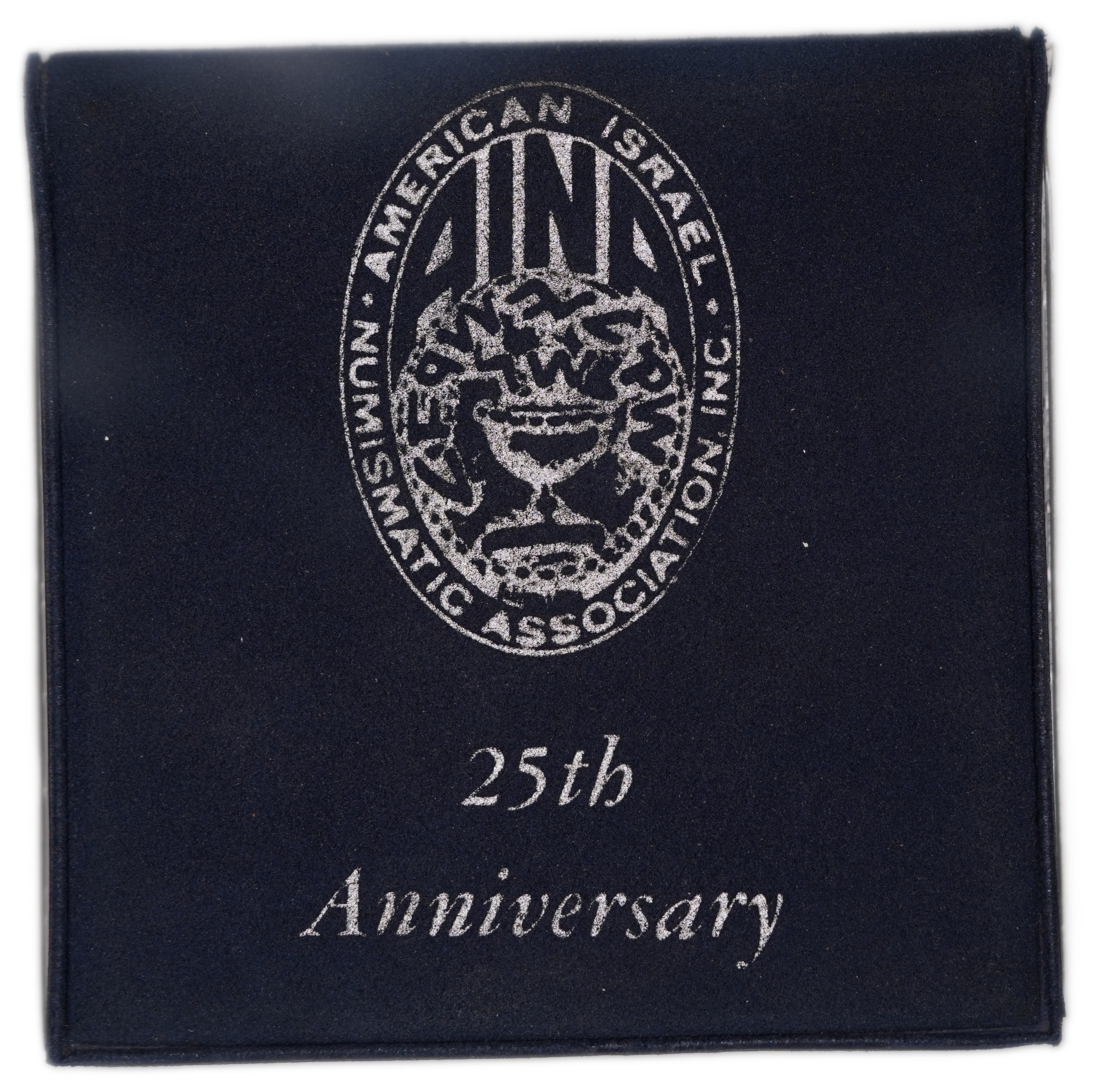 Judaica / Zionism - USA, AINA Medal - 25th Anniversary of the American Israel Numismatic Association - Silver 925 ... - 1 3