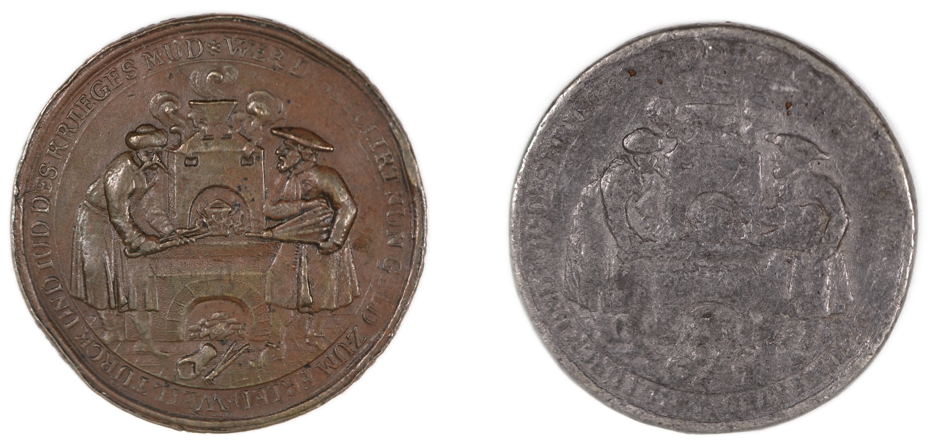 Judaica / Zionism - Austria, Antisemitic Medal “Capture of Buda by the Austrians”, 1686 - 1 0