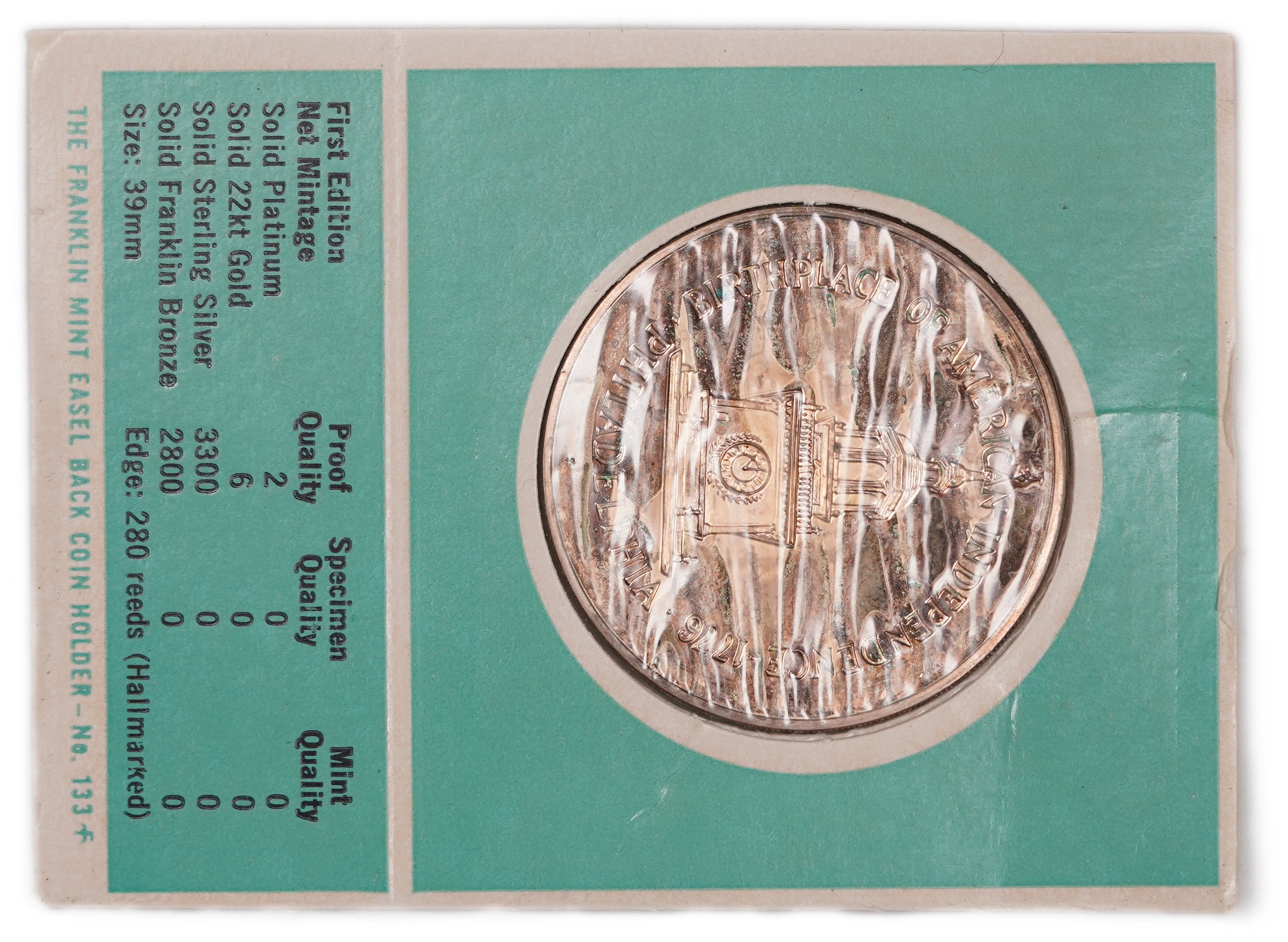 Israel - Set of 4 Israeli and Jewish Medals and Tokens - 1 5