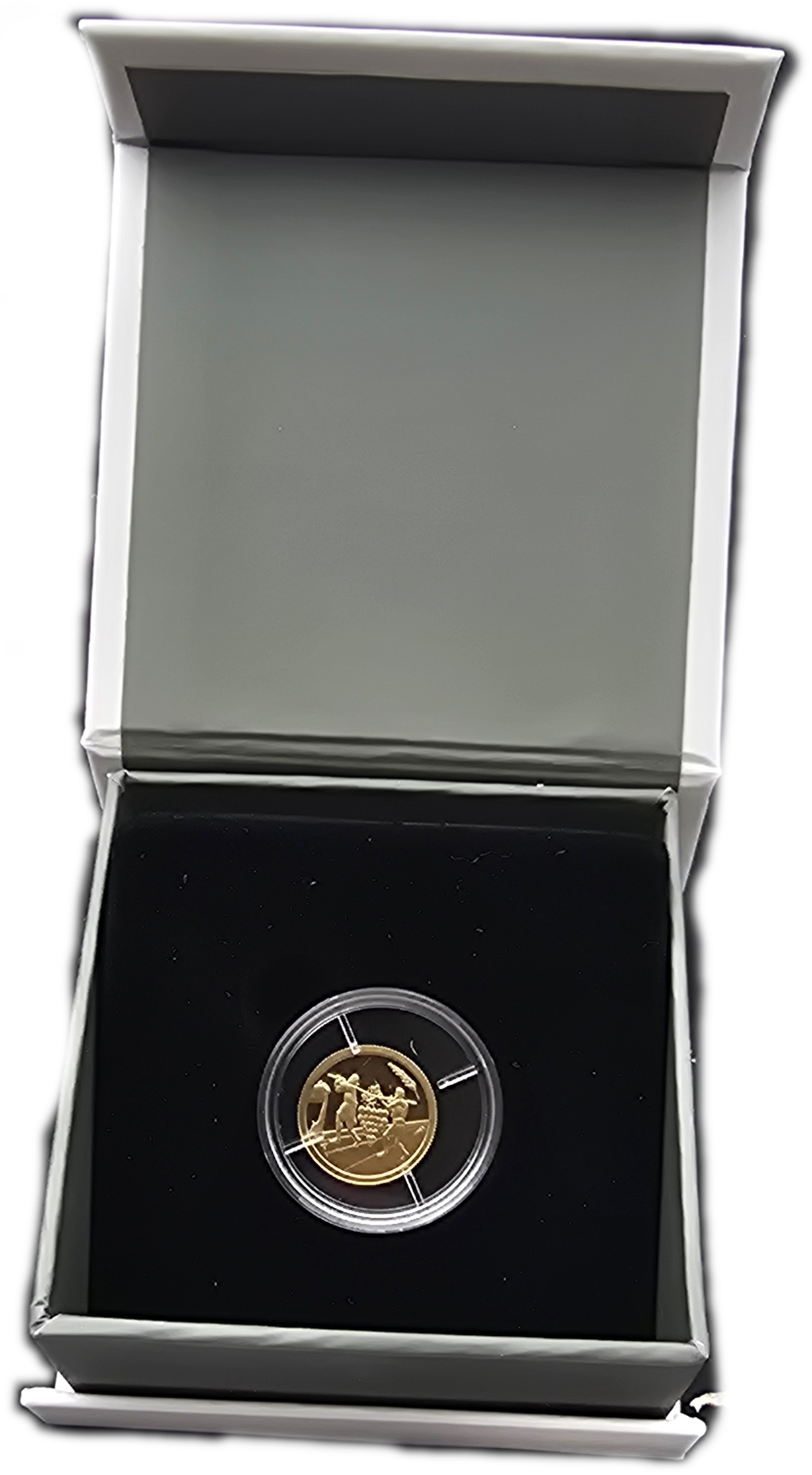 Israel - 1 New Sheqel 2019 - The Twelve Spies - Gold 999, 1.244g (0.04 oz pure gold), 13.92mm - 1 5