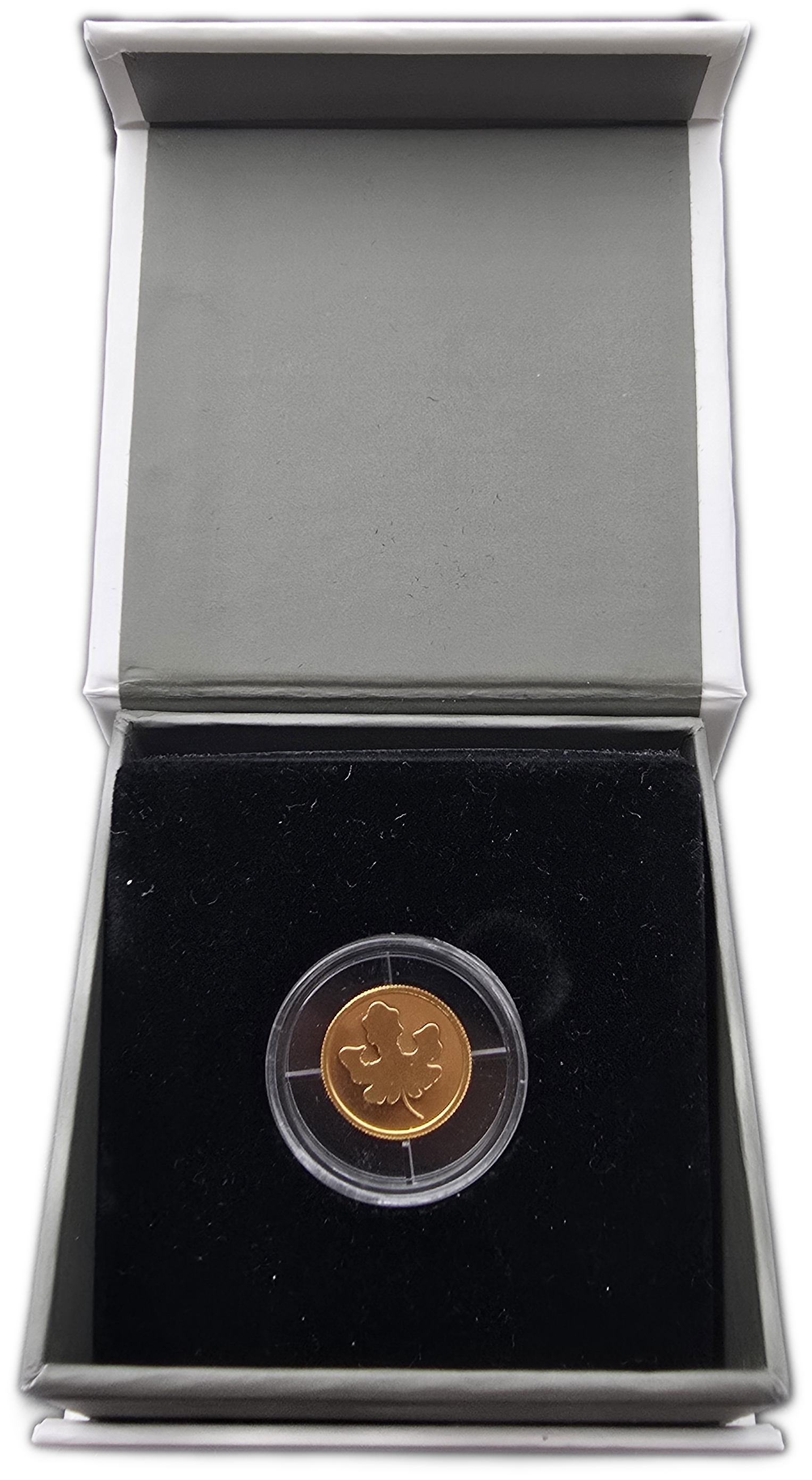 Israel - 1 New Sheqel 2017 - Adam and Eve - Gold 999, 1.244g (0.04 oz pure gold), 13.92mm - 1 4