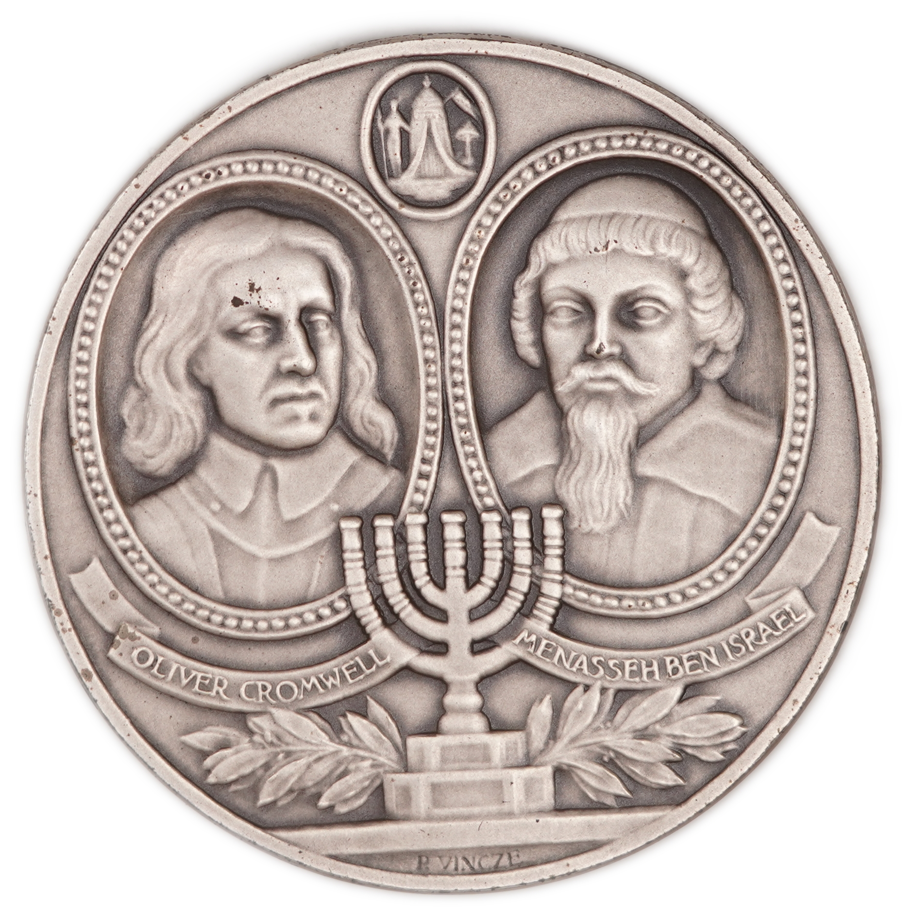 Judaica / Zionism - Great Britain, 300th Anniversary of the Resettlement of the Jews in England - Menasseh Ben ... - 1 1