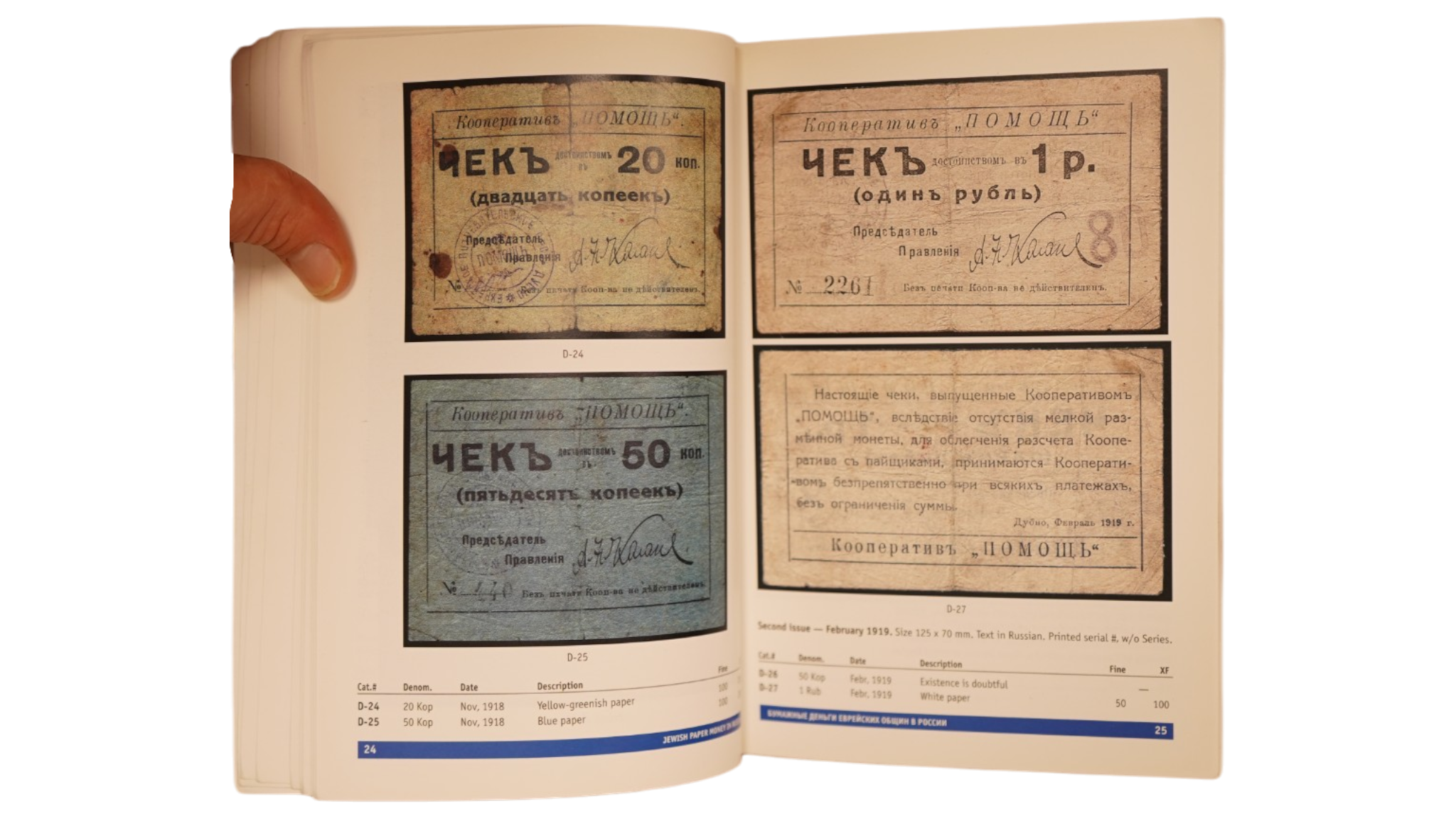Numismatics Literature - Jewish Paper Money in Russia - Dmitry Kharitonov - English and Russian Catalog of Jewish ... - 1 4