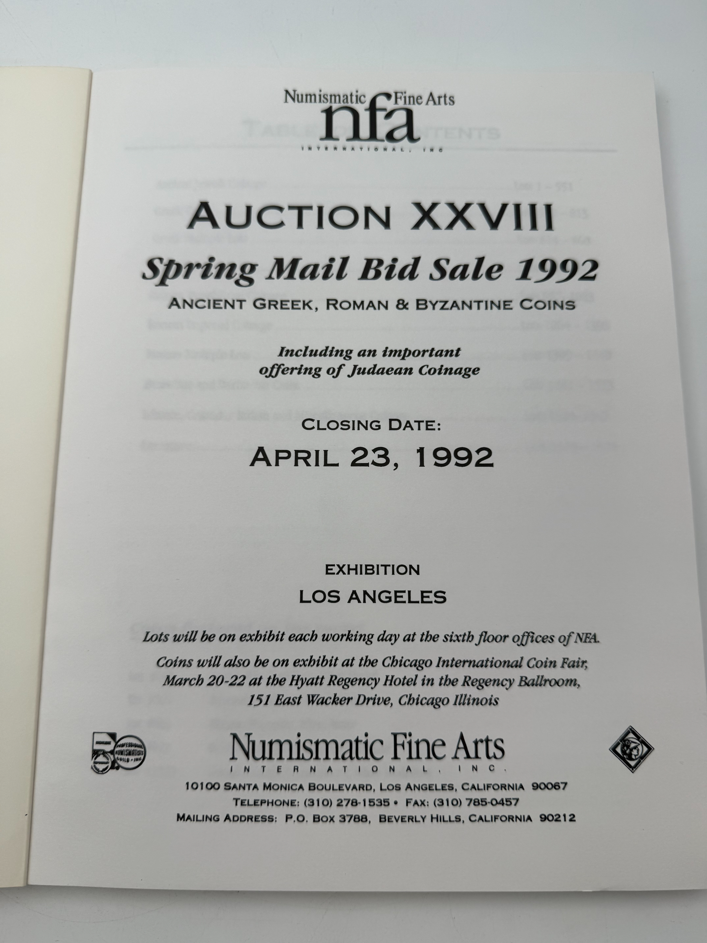 Catalogs / Numismatic Literature - A pair of auction catalogs from Germany which, among other things, contain ... - 1 1