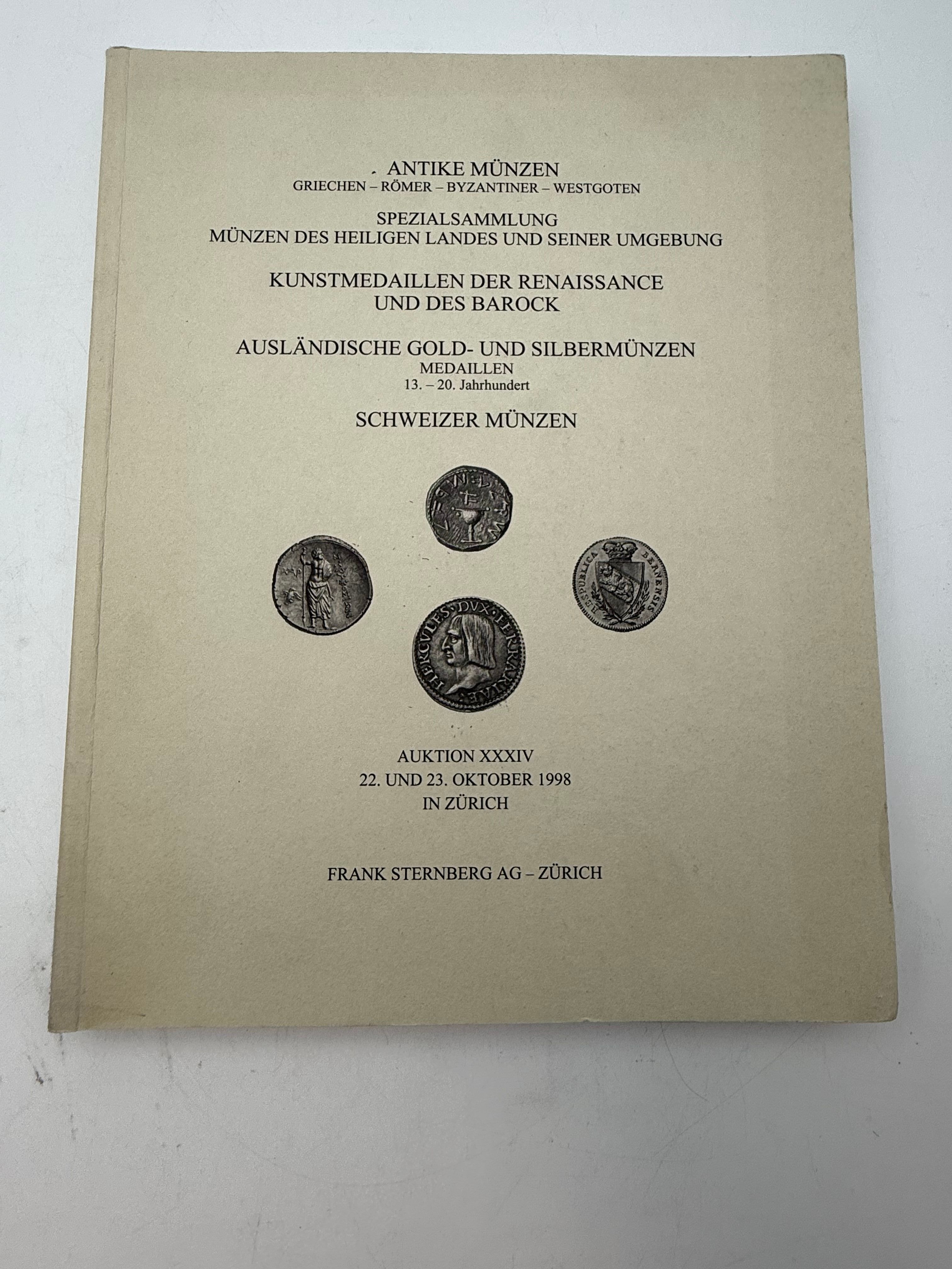 Catalogs / Numismatic Literature - A collection of 3 numismatic catalogs, some on the subject of ancient Jewish ... - 1 5