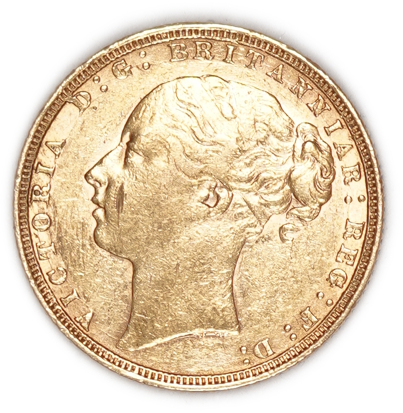 England (Great Britain) - Australia Melbourne - 1 Sovereign 1872 - Victoria - Gold 917, 7.98g - 1 1
