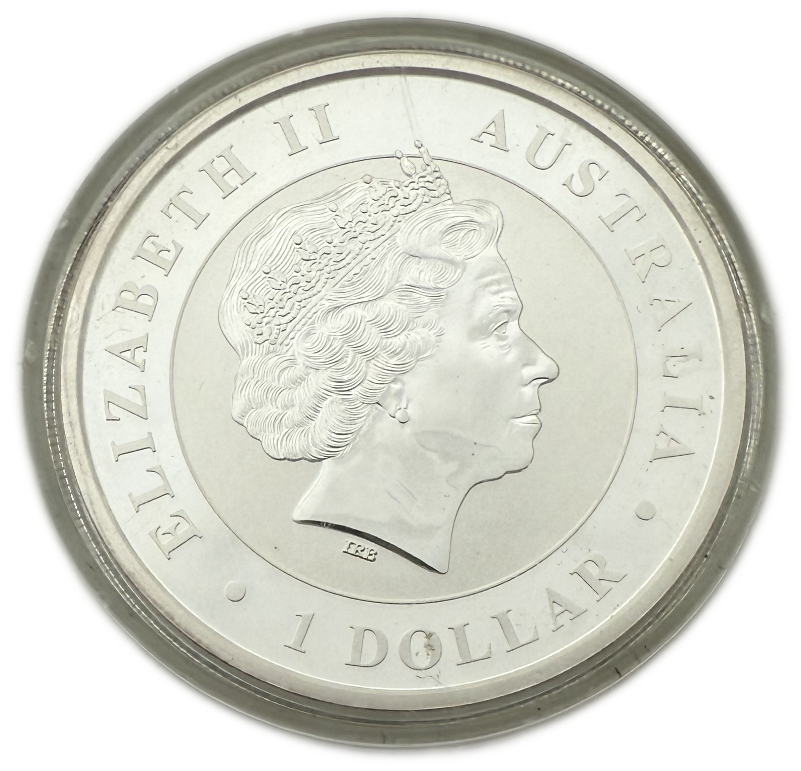 Australia - 1 Dollar 2010 - Elizabeth II 4th Portrait - Australian Koala - Silver 999, 31.1g, 40.6mm - 1 1