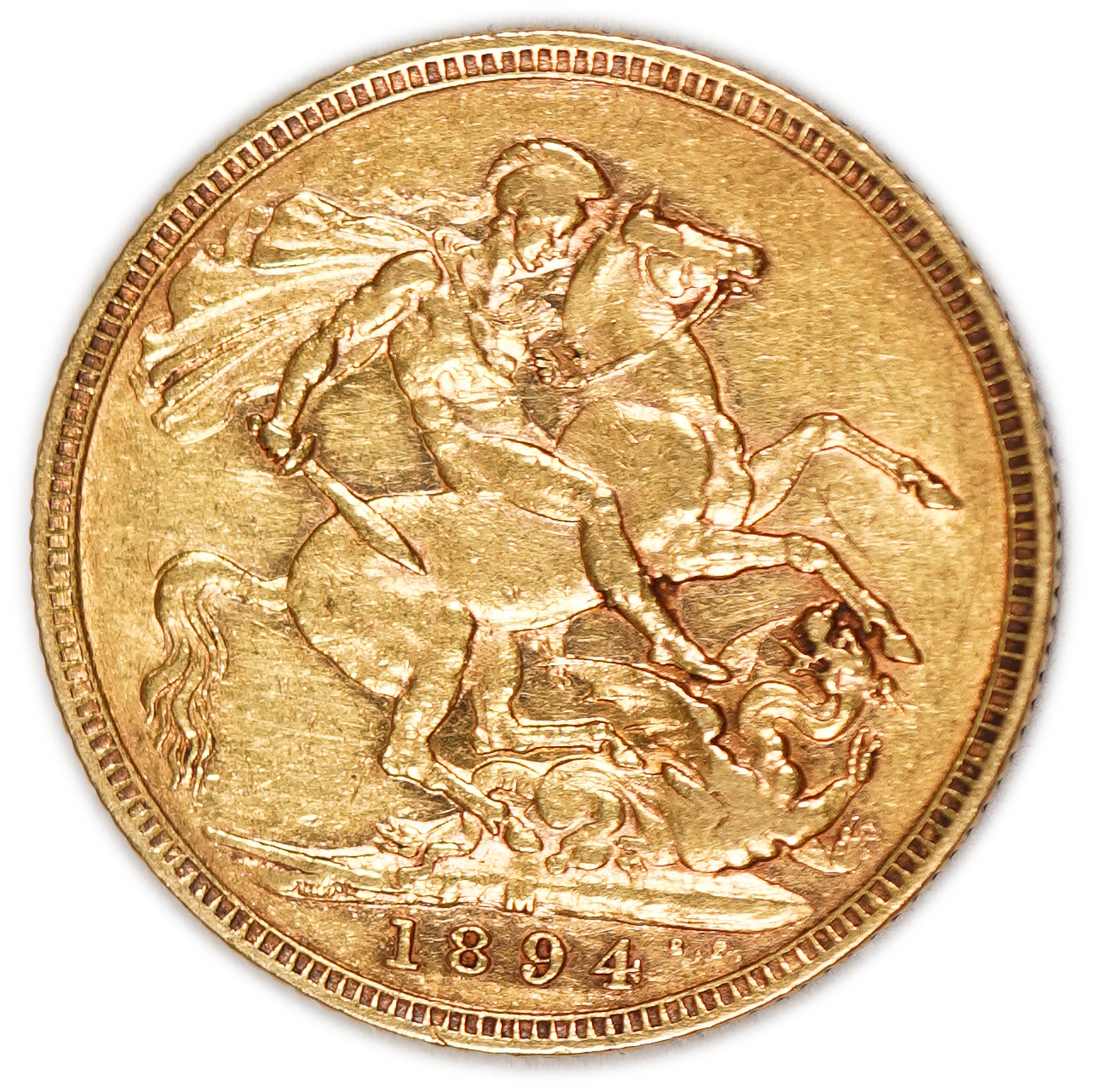 England (Great Britain) – Australia Melbourne – 1 Sovereign 1894 M – Victoria – XF - Gold 917, 7.988g