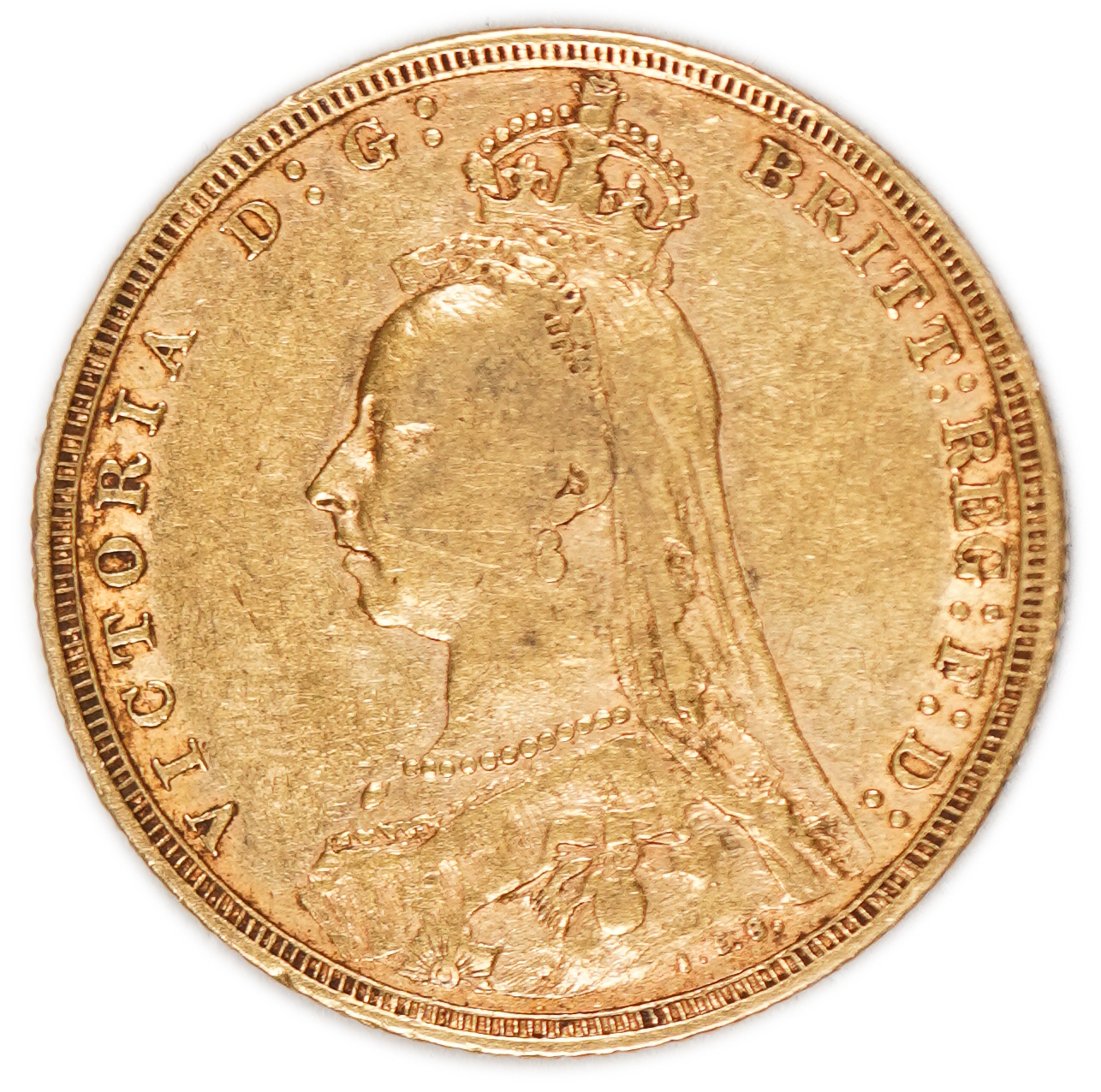 England (Great Britain) – Australia Sydney – 1 Sovereign 1893 S – Victoria – XF - Gold 917, 7.98g - 1 1