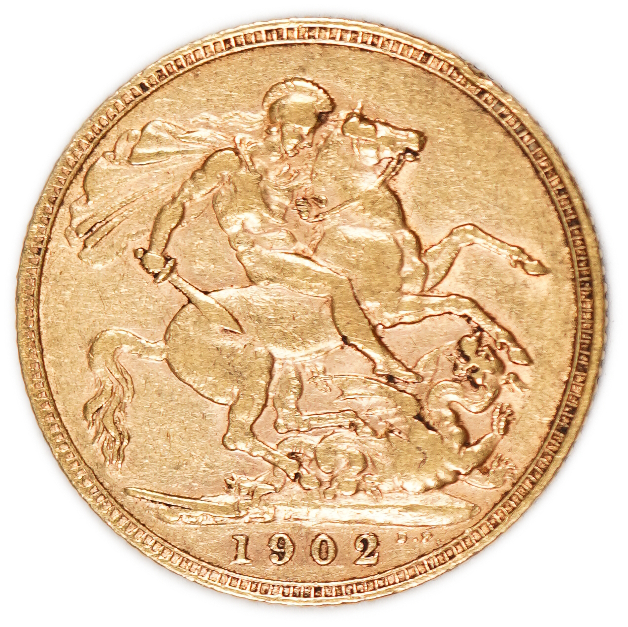 England (Great Britain) – 1 Sovereign 1902 – Edward VII – XF - Gold 917, 7.98g