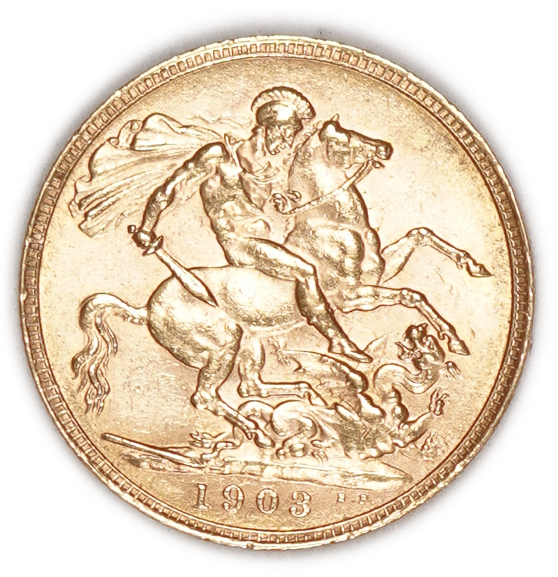 England (Great Britain) - 1 Sovereign 1903 - Edward VII - Gold 917, 7.988g - 1 0