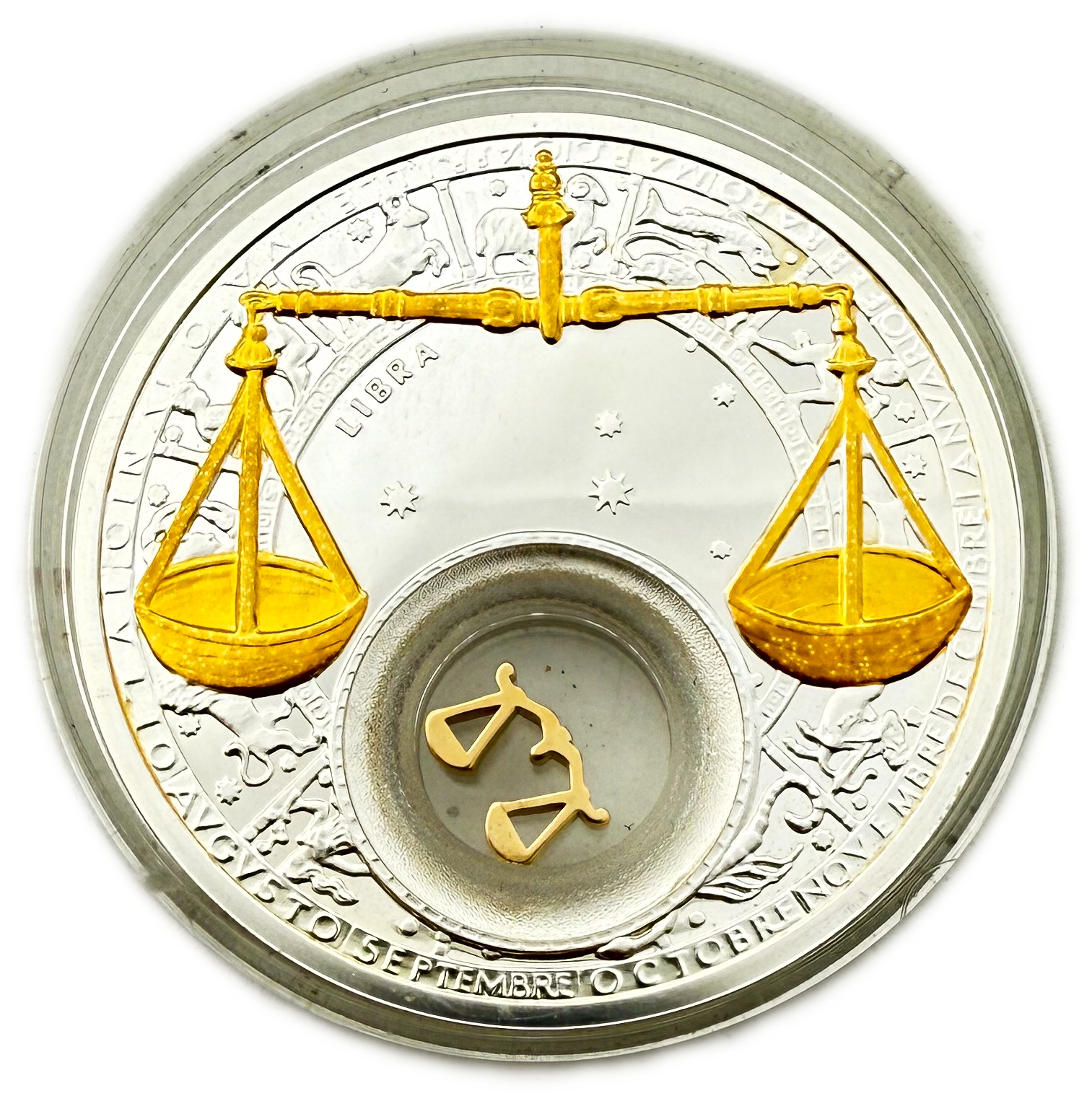 Belarus - 20 Roubles 2013 - Libra - Silver 925, 28.28g (NET 26.16g, 0.84 OZ), 41mm - 1 0