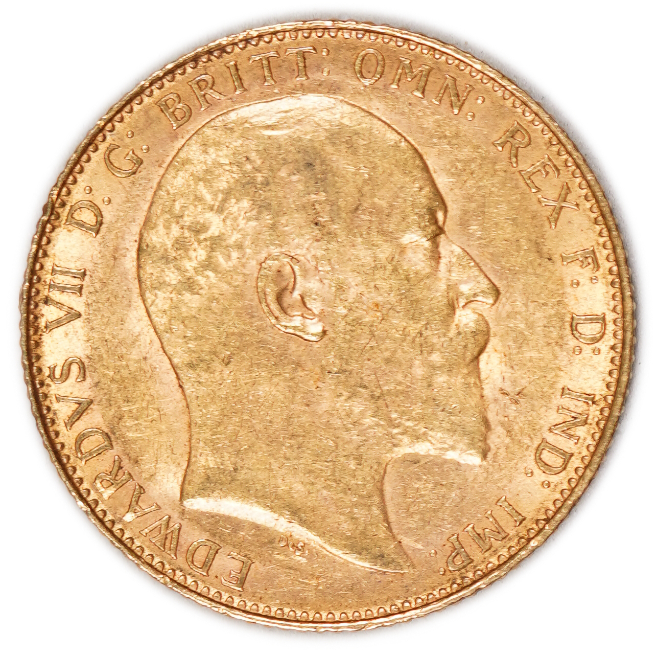 England (Great Britain) – 1 Sovereign 1908 – Edward VII – XF - Gold 917, 7.98g - 1 1