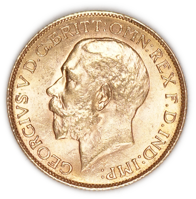 Great Britain - 1 Sovereign 1928 SA - George V - Gold .917, 7.988g - 1 1