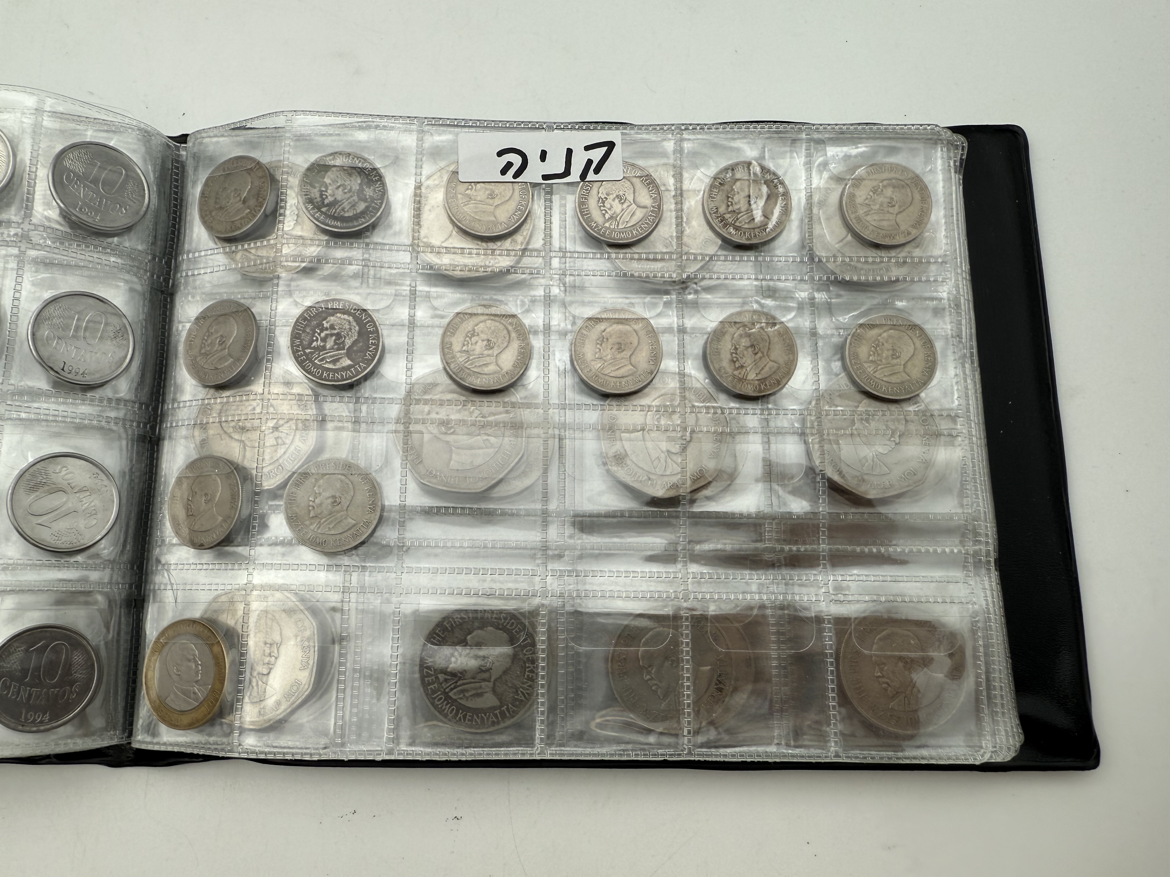 Brazil / Kenya - a collection of several hundred coins arranged in a special coin album, various conditions and years - 1 10