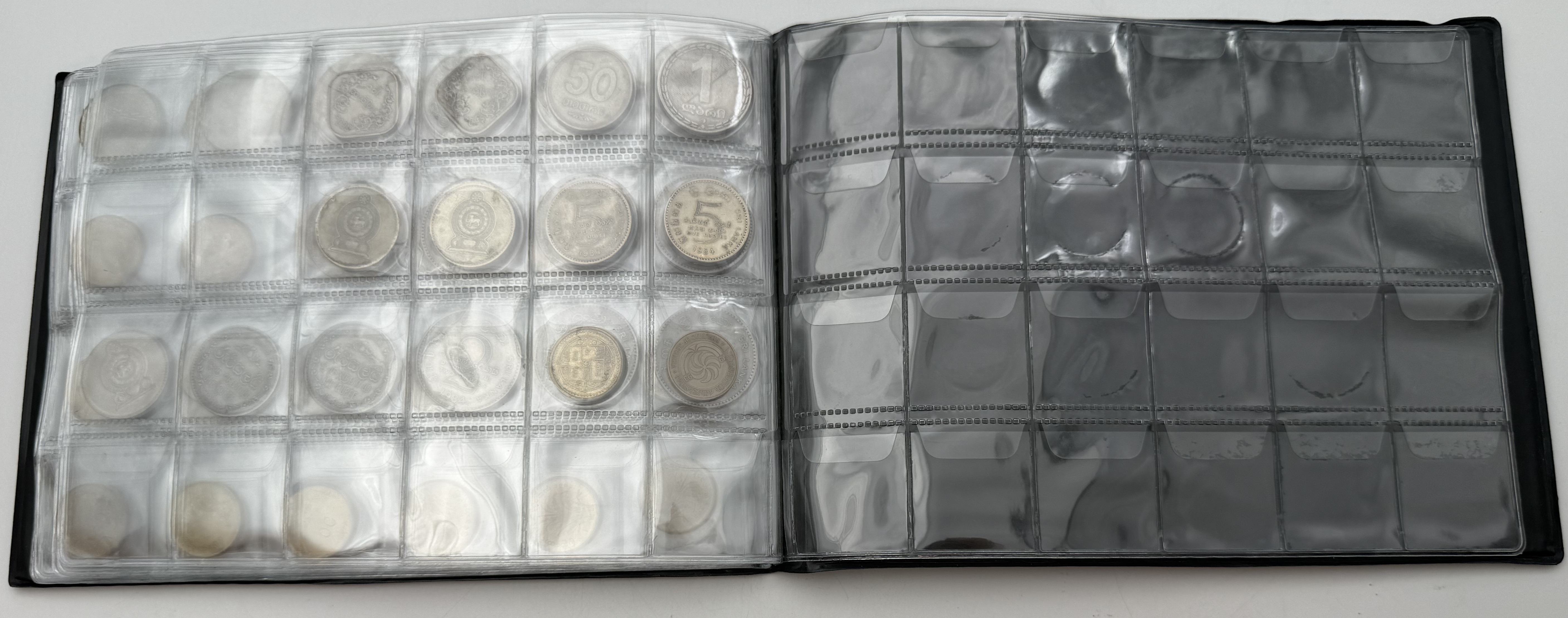 Burma / Myanmar - a collection of several hundred coins arranged in a special coin album, various conditions and years - 1 16