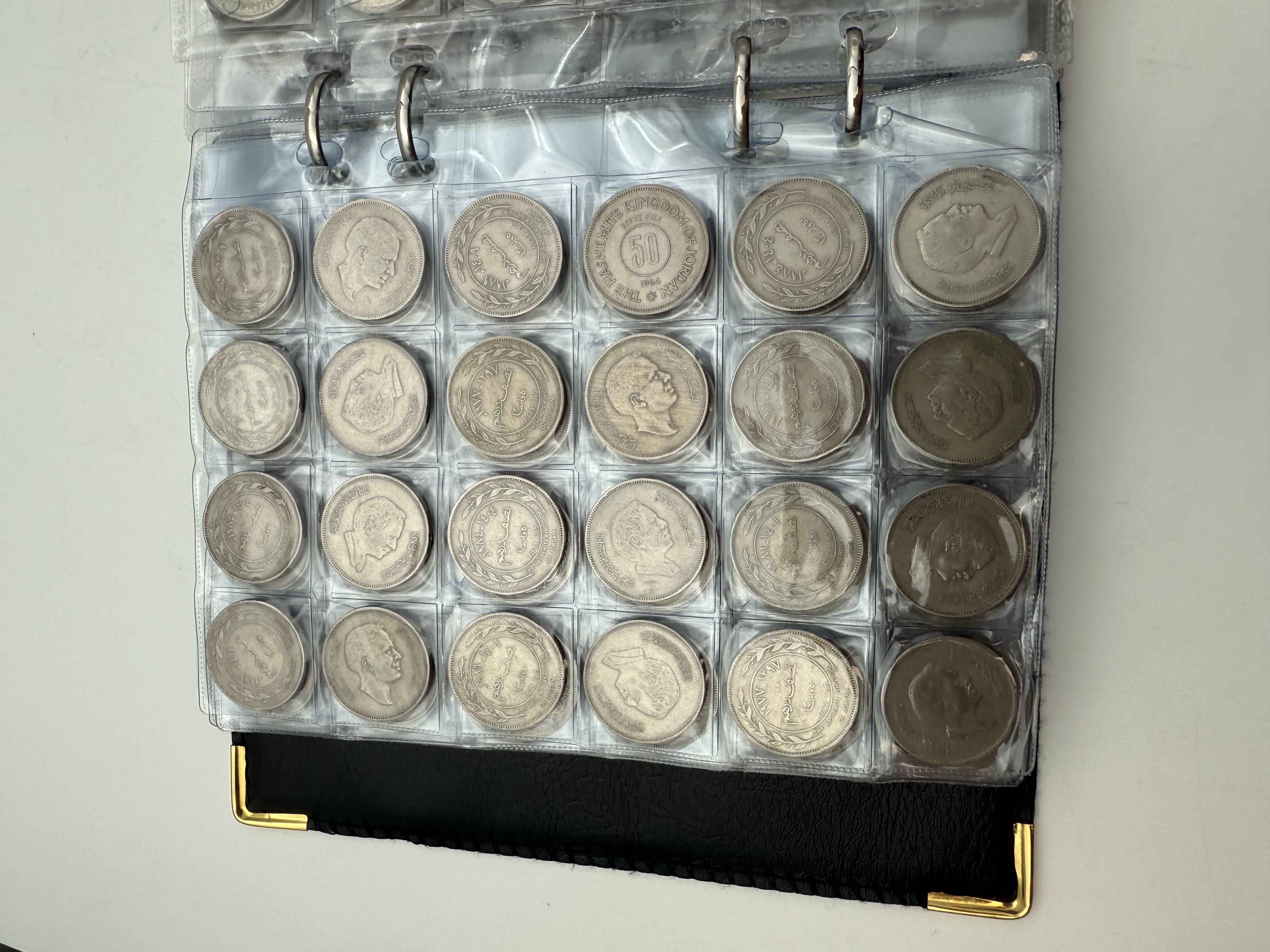 Egypt / Jordan - A collection of several hundred coins arranged in a special coin album, various conditions and years - 1 19