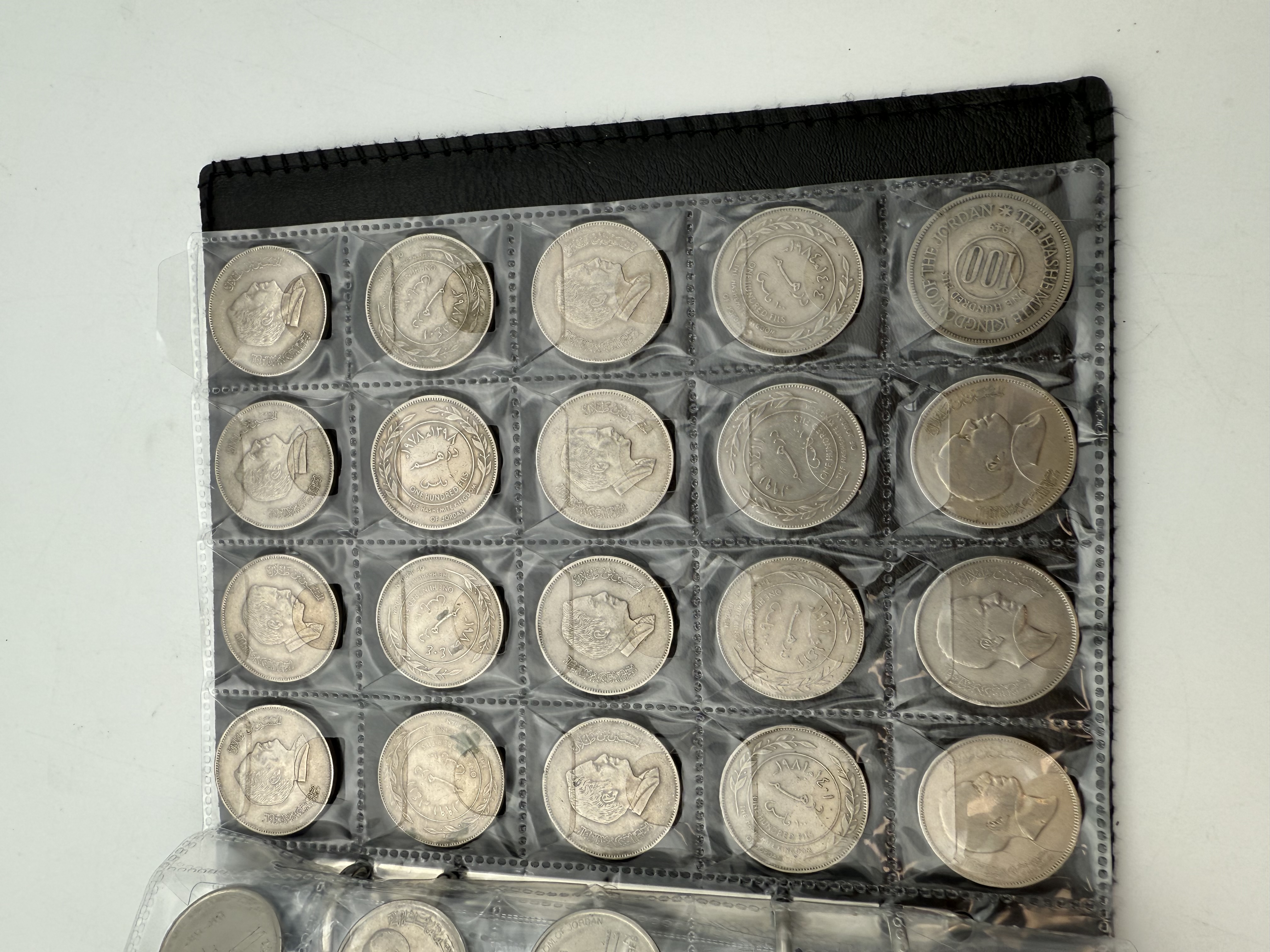 Egypt / Jordan - A collection of several hundred coins arranged in a special coin album, various conditions and years - 1 34