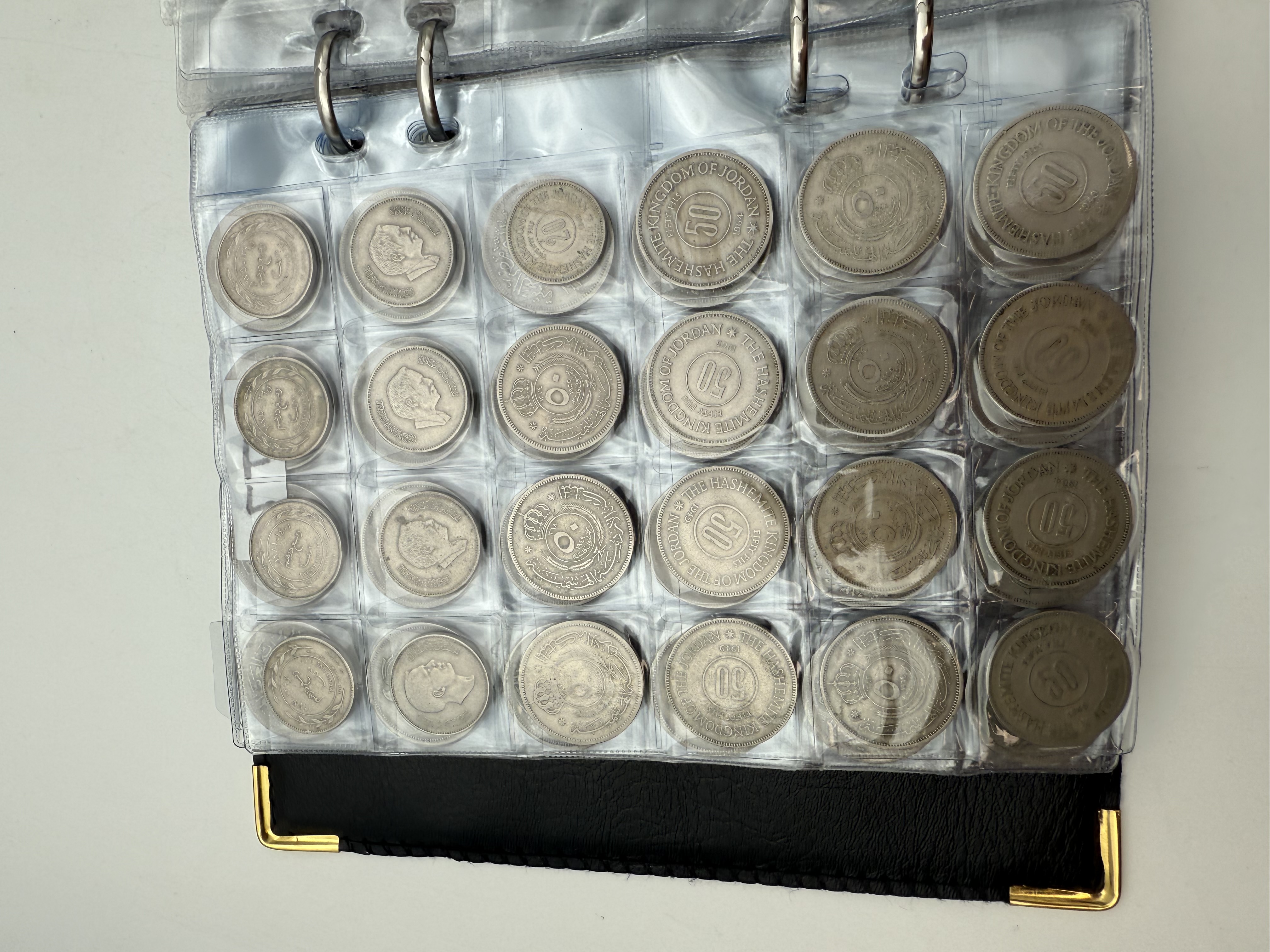 Egypt / Jordan - A collection of several hundred coins arranged in a special coin album, various conditions and years - 1 18