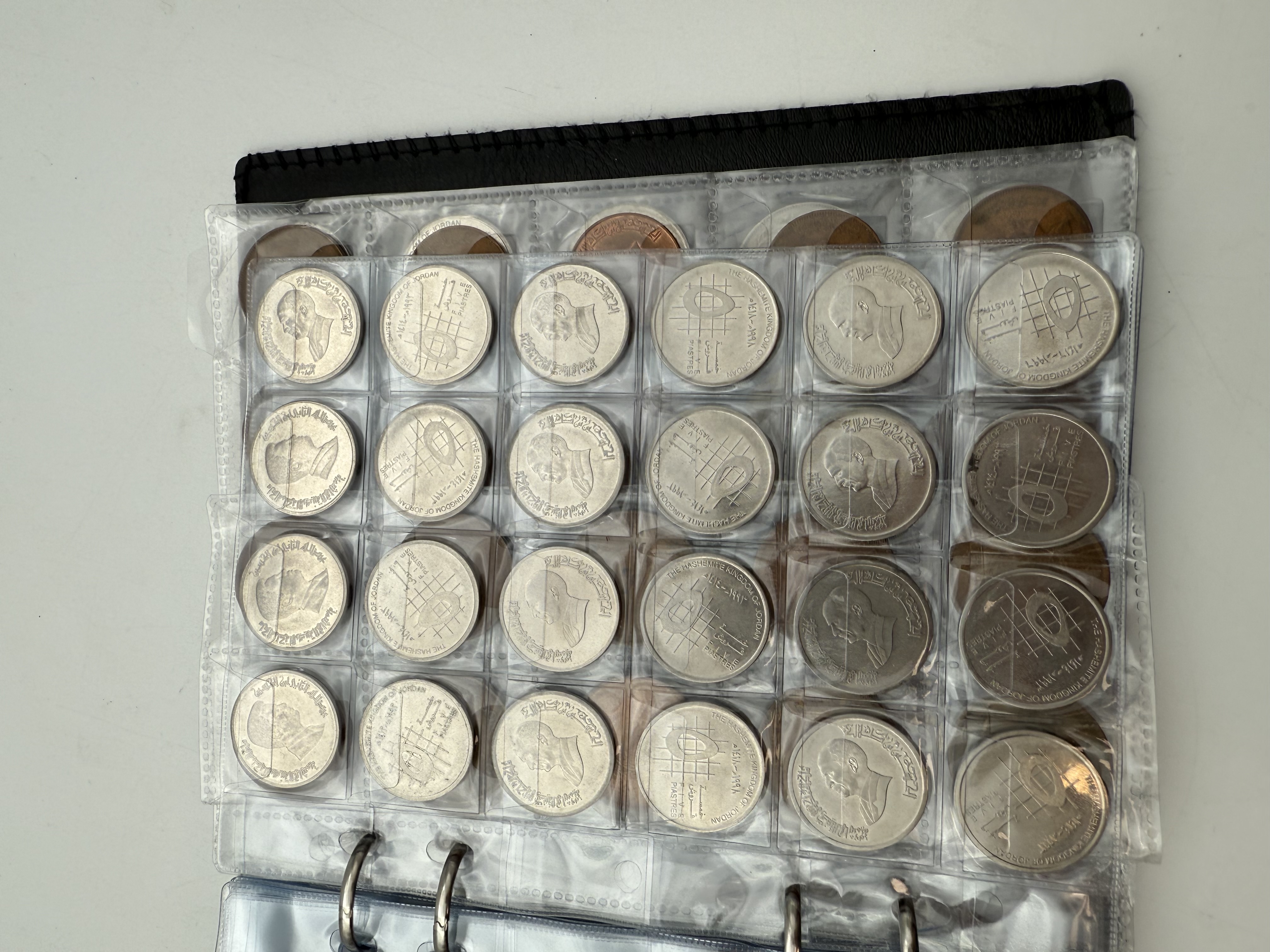 Egypt / Jordan - A collection of several hundred coins arranged in a special coin album, various conditions and years - 1 20