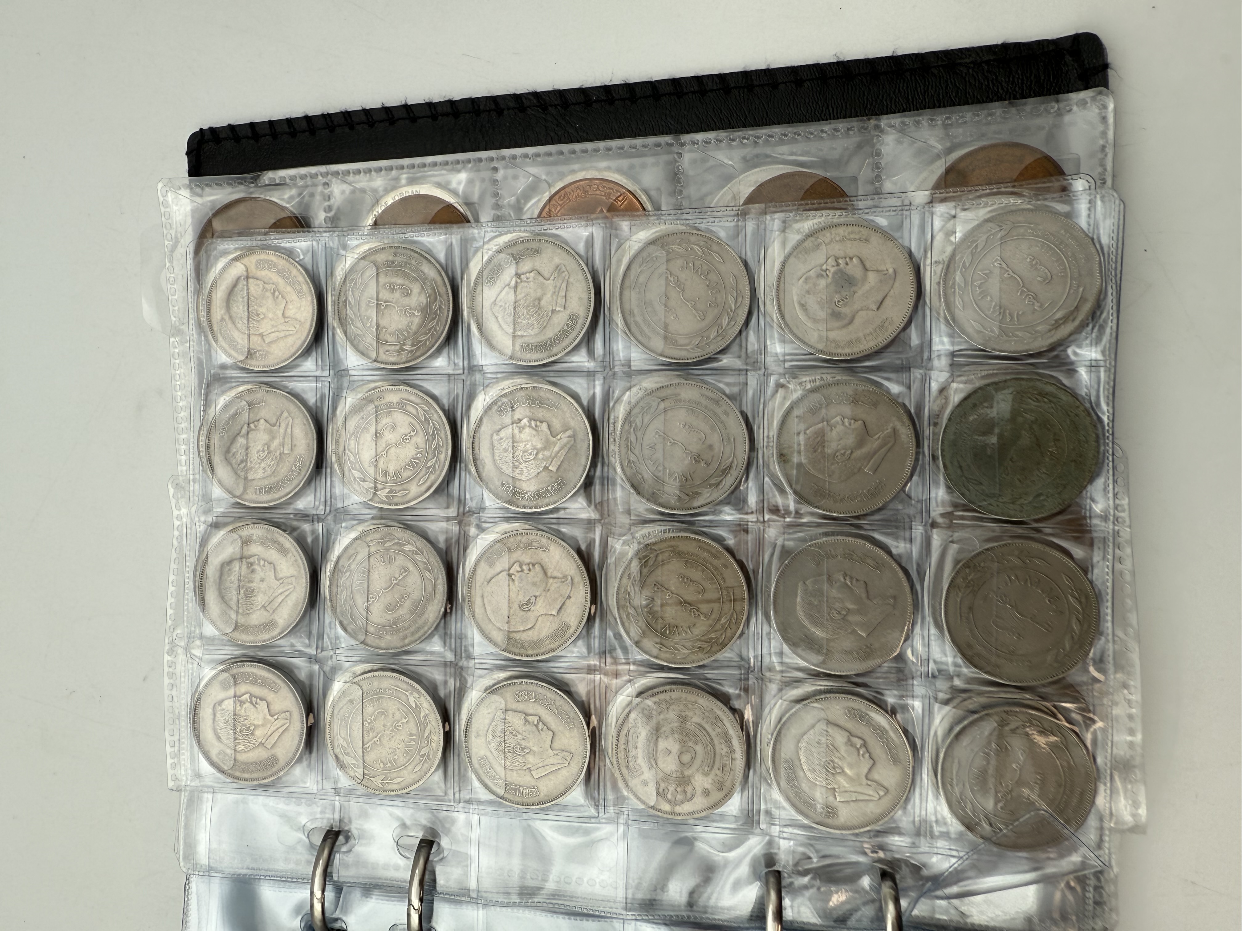 Egypt / Jordan - A collection of several hundred coins arranged in a special coin album, various conditions and years - 1 16
