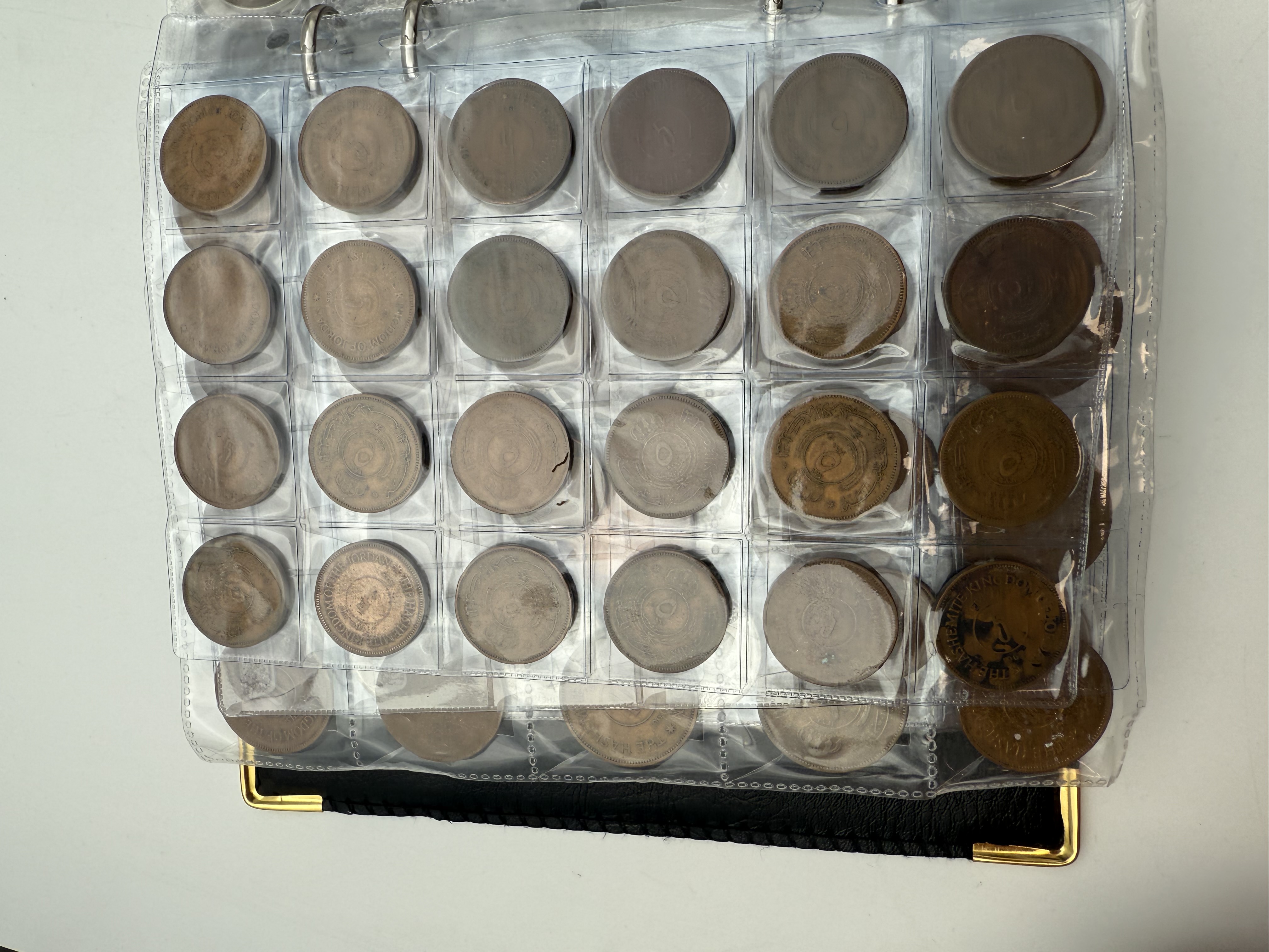 Egypt / Jordan - A collection of several hundred coins arranged in a special coin album, various conditions and years - 1 28