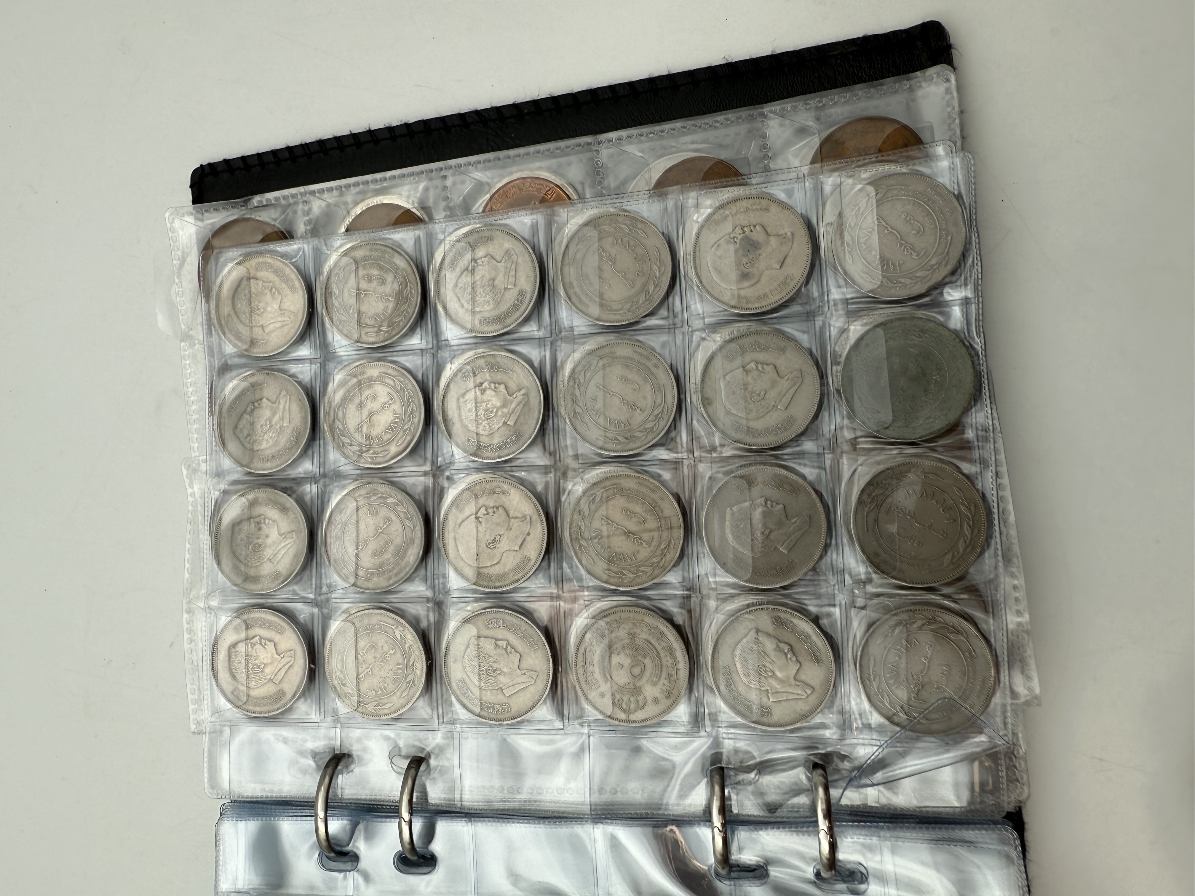 Egypt / Jordan - A collection of several hundred coins arranged in a special coin album, various conditions and years - 1 17