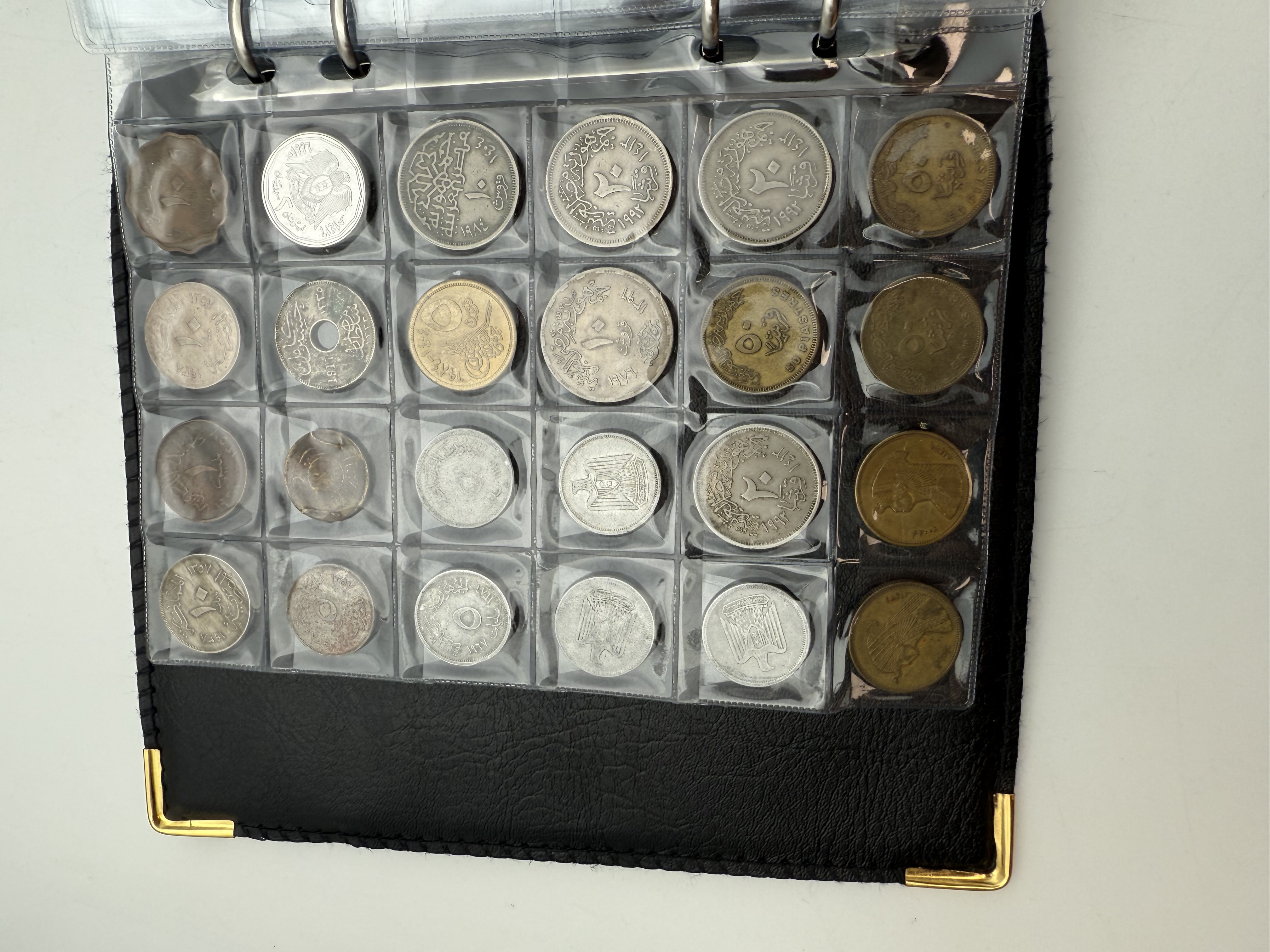 Egypt / Jordan - A collection of several hundred coins arranged in a special coin album, various conditions and years - 1 22