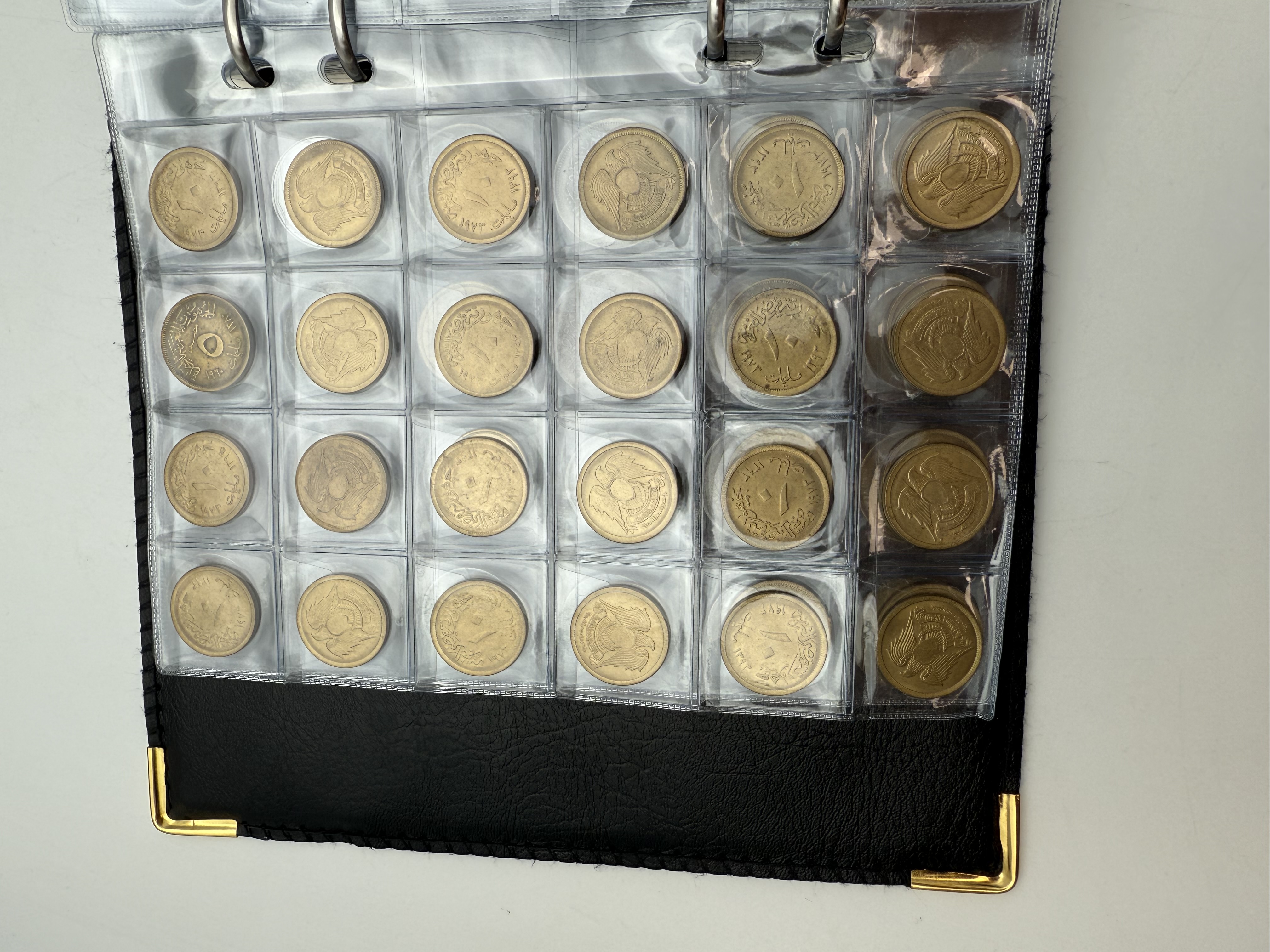 Egypt / Jordan - A collection of several hundred coins arranged in a special coin album, various conditions and years - 1 38