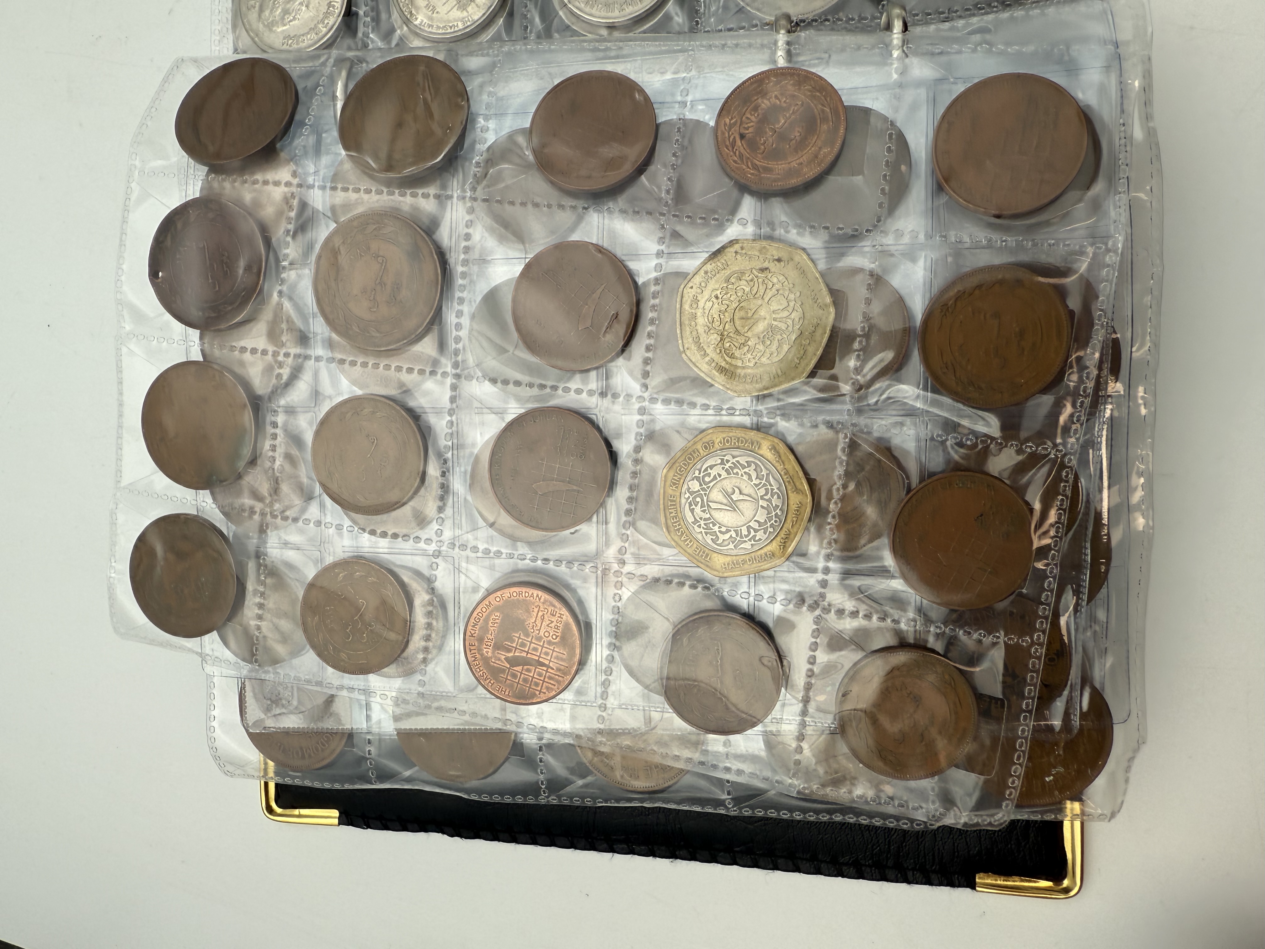Egypt / Jordan - A collection of several hundred coins arranged in a special coin album, various conditions and years - 1 30