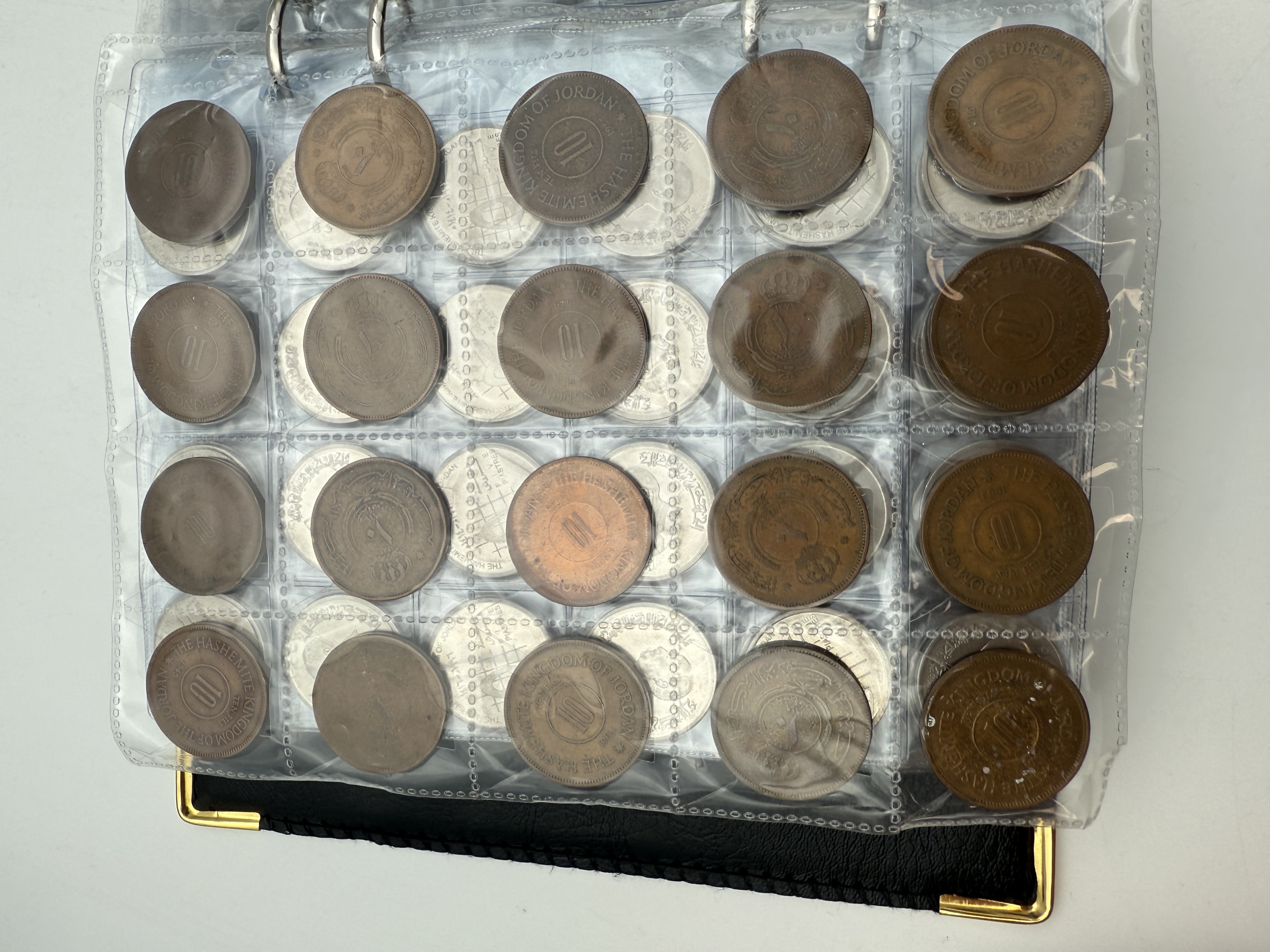 Egypt / Jordan - A collection of several hundred coins arranged in a special coin album, various conditions and years - 1 24