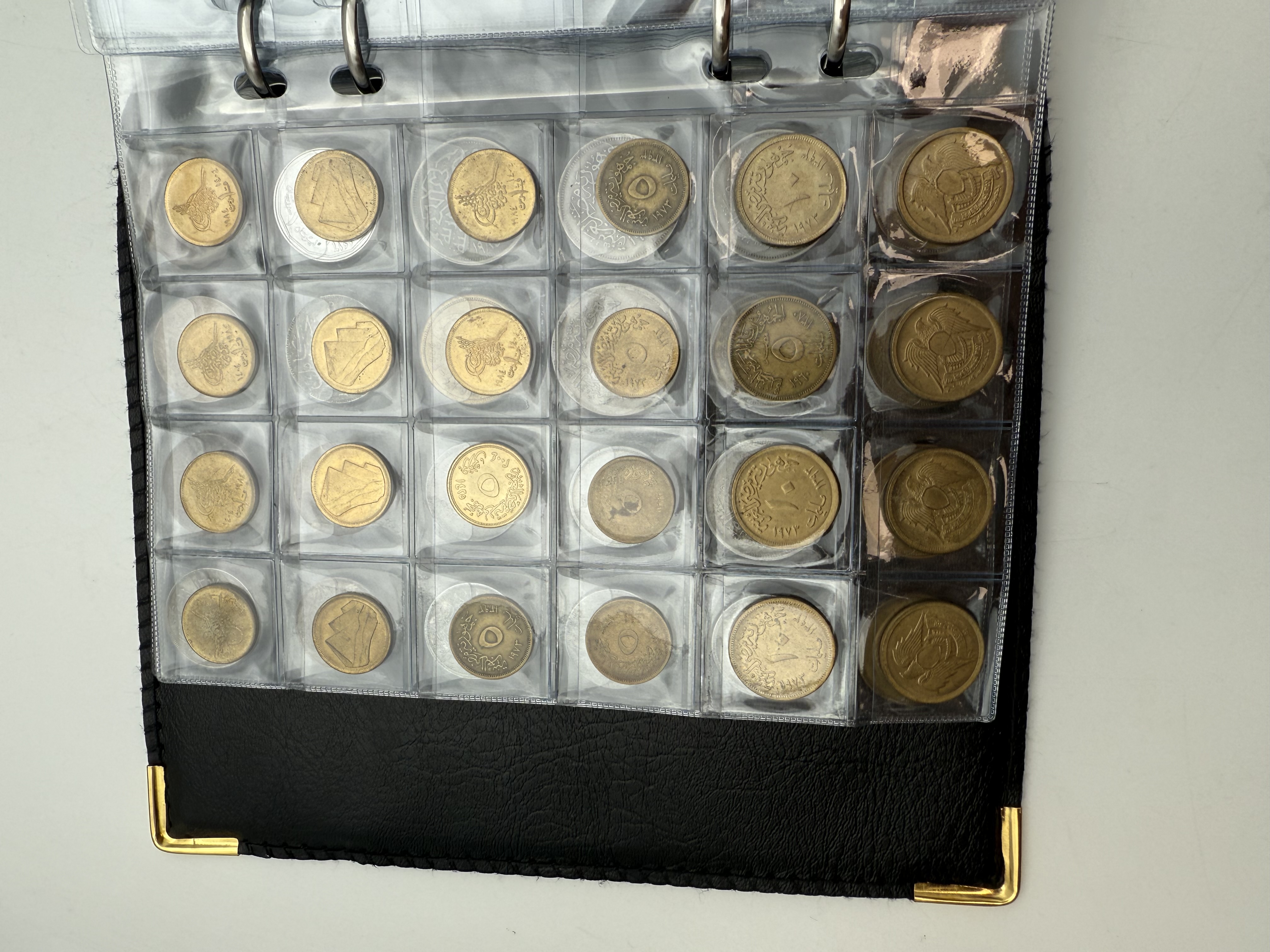 Egypt / Jordan - A collection of several hundred coins arranged in a special coin album, various conditions and years - 1 36