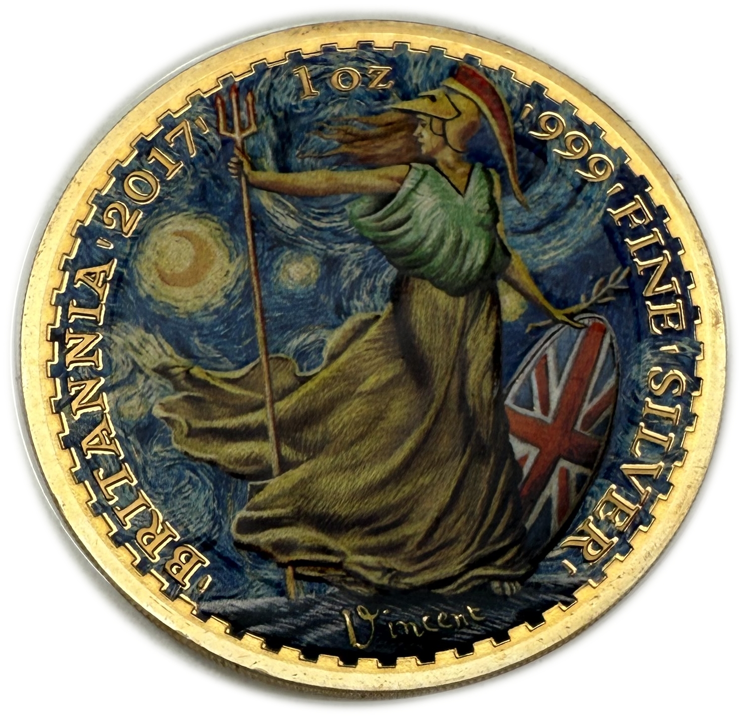 England / Great Britain - 2 Pounds 2017 - Elizabeth II 5th portrait - Silver 999, 31.2g, 38.61mm - 1 0
