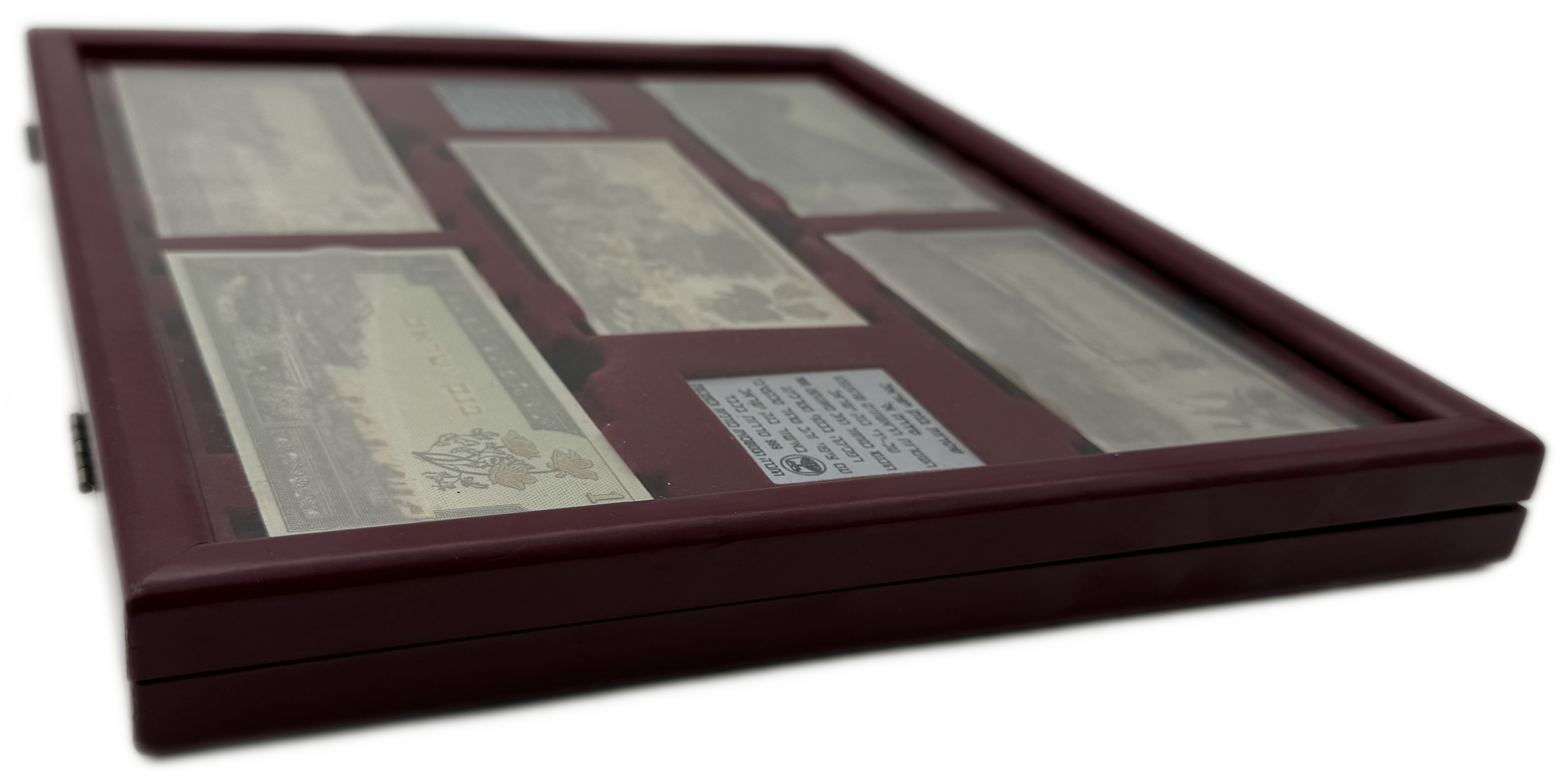 Israel - Selective Gold Plated Silver Replica Set, 925 Silver, Total 290g (Net 268.25g, 8.62oz) Bank of Israel ... - 1 3