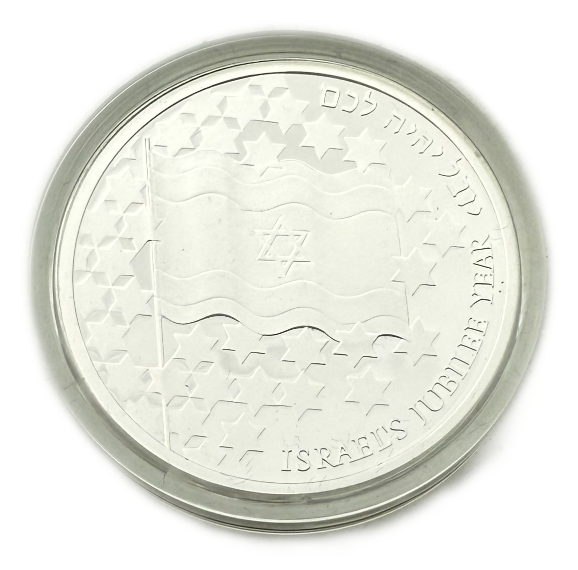 Israel - Set of 6 925 silver coins, 169.6g per coin (net 156.88g, 5.4 ounces) - in original cases, issued by the ... - 1 3