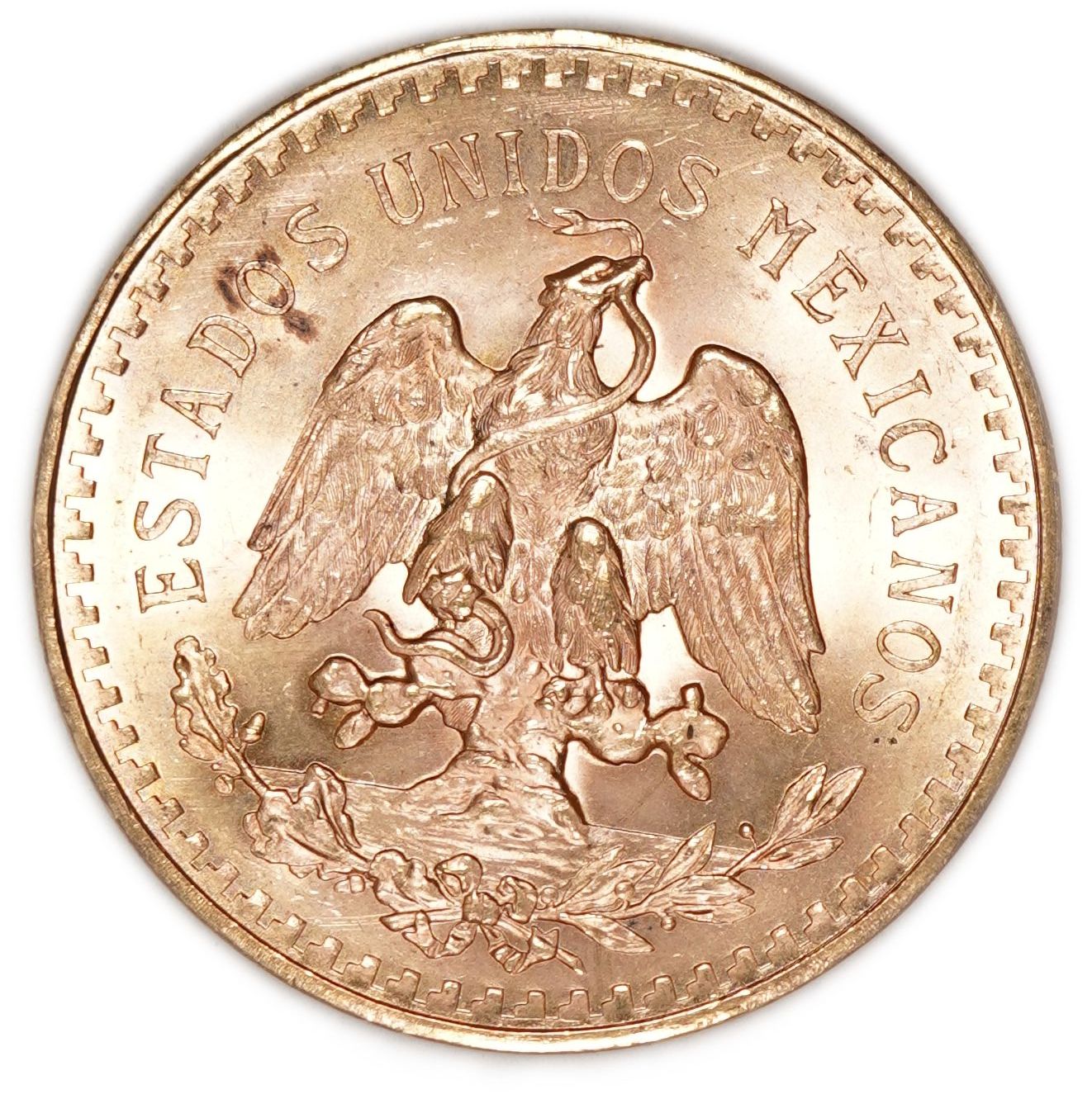 Mexico - 50 Pesos 1943 - Centenario - 900 Gold, 41.6 Grams (Net 37.5g), Diameter 37mm 10% commission fee + VAT on ... - 1 1