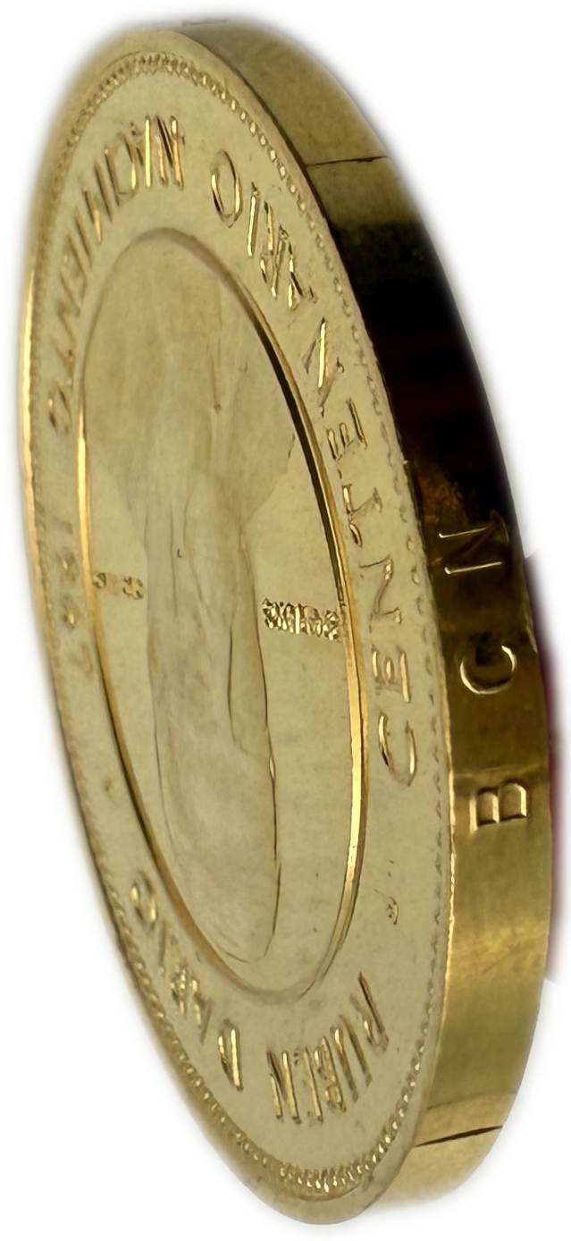Nicaragua - 50 Córdobas 1967 - Centenary of Rubén Darío’s Birth - Gold .900, 35.6g - 1 2