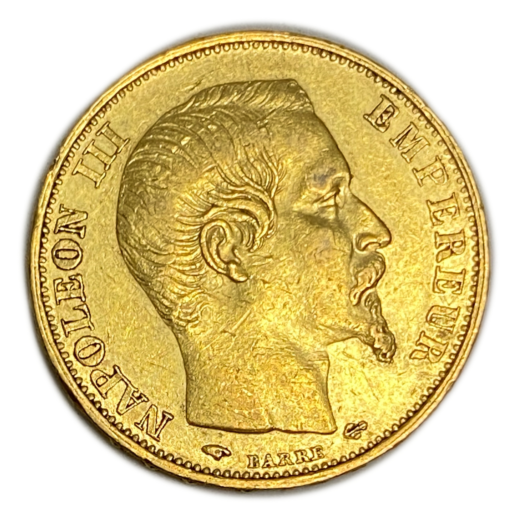 France - 20 Francs 1859 A - Marianne - Gold 900, 6.45g, 22mm - 1 1
