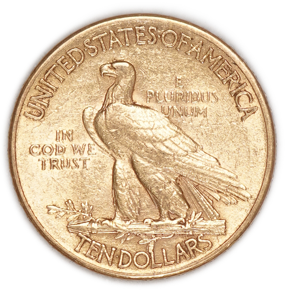 United States - 10 Dollars 1912 - “Indian Head Eagle” - Gold .900, 16.72g - 1 1