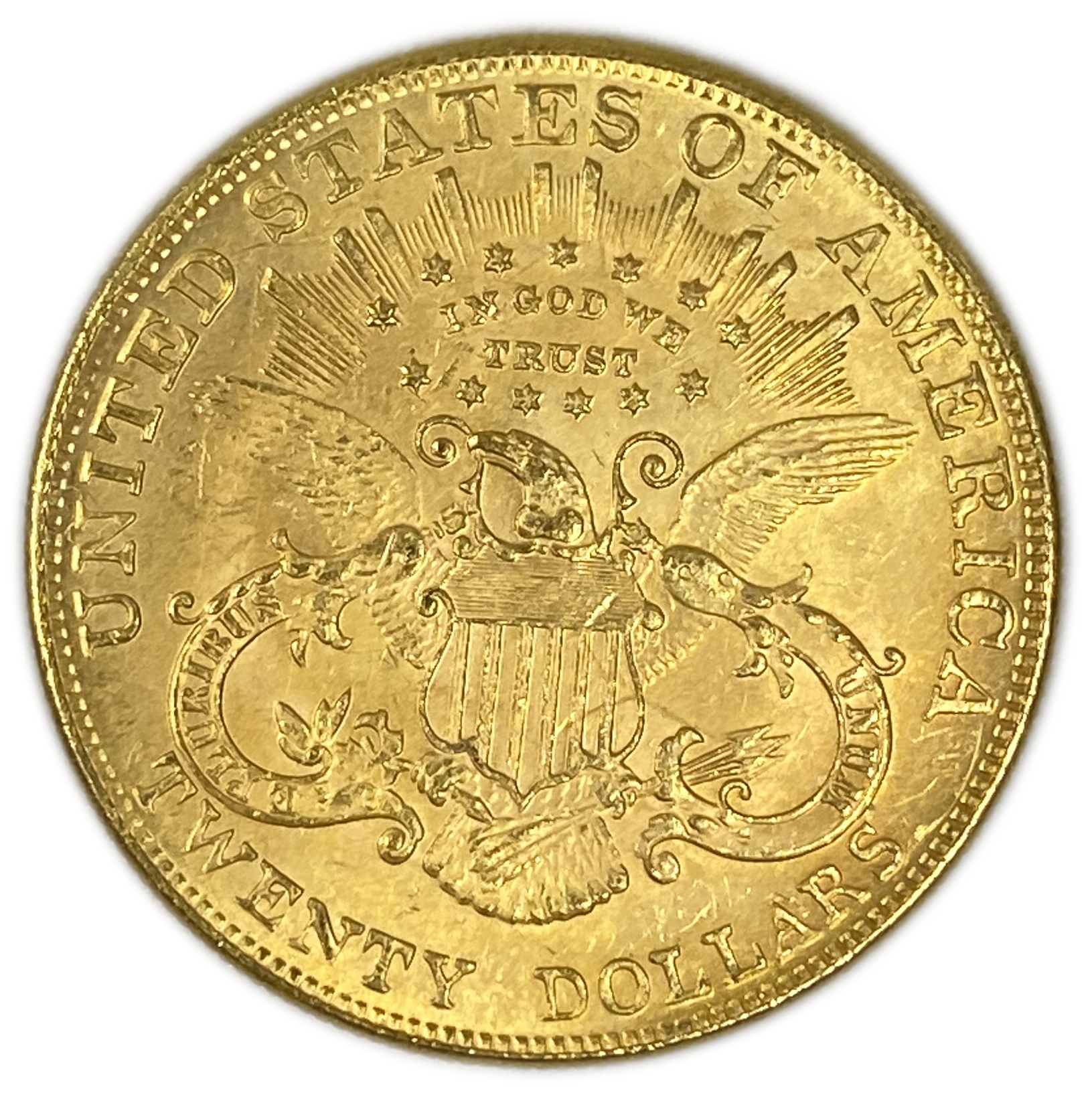 USA - 20 Dollars 1895 - Liberty Head - Double Eagle, With motto - Gold 900, 33.43g, 34mm - 1 1
