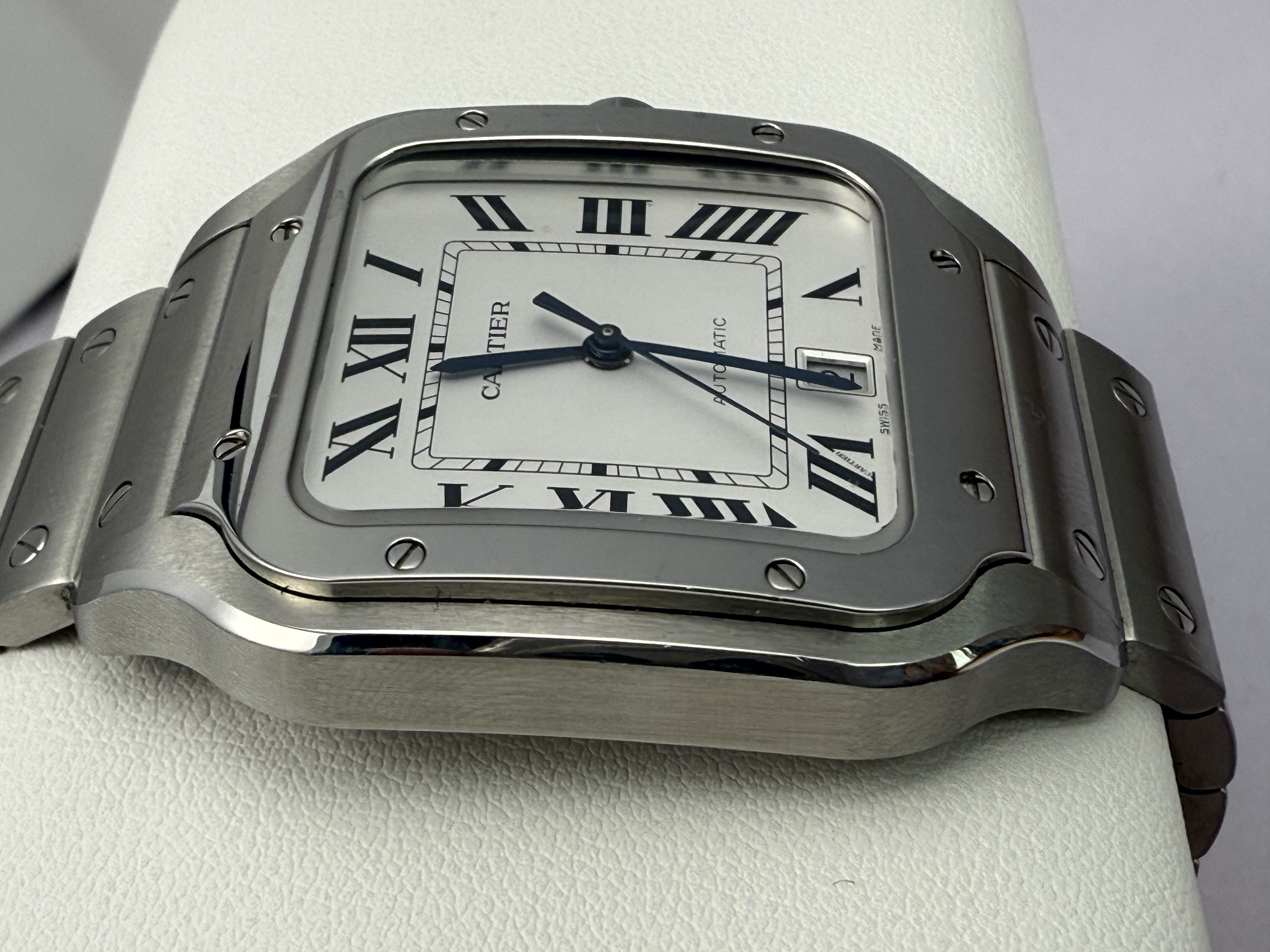 Cartier Santos – Large Model, Automatic, Steel (With Papers) 2024 - 1 1