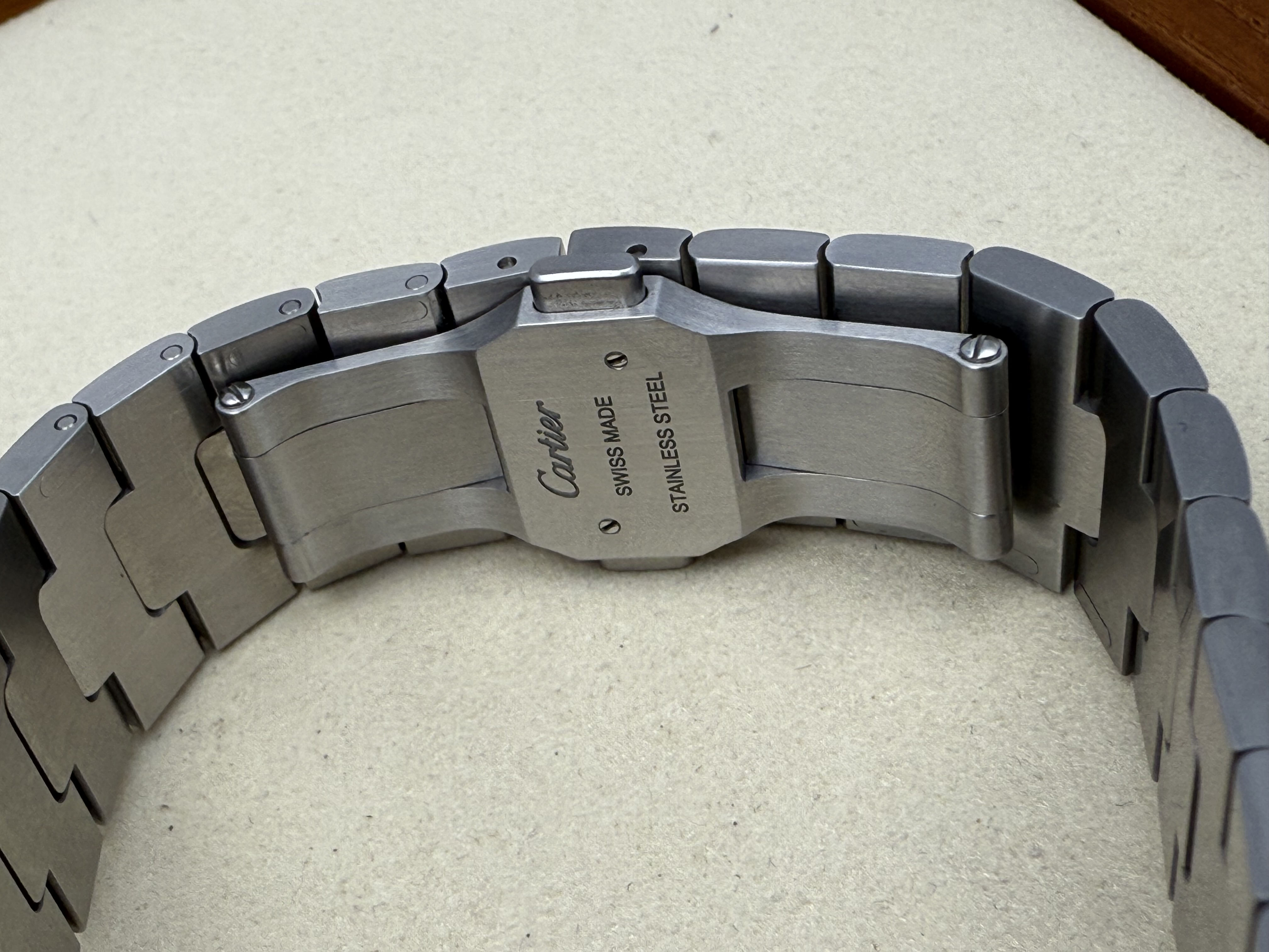 Cartier Santos – Large Model, Automatic, Steel (With Papers) 2024 - 1 7