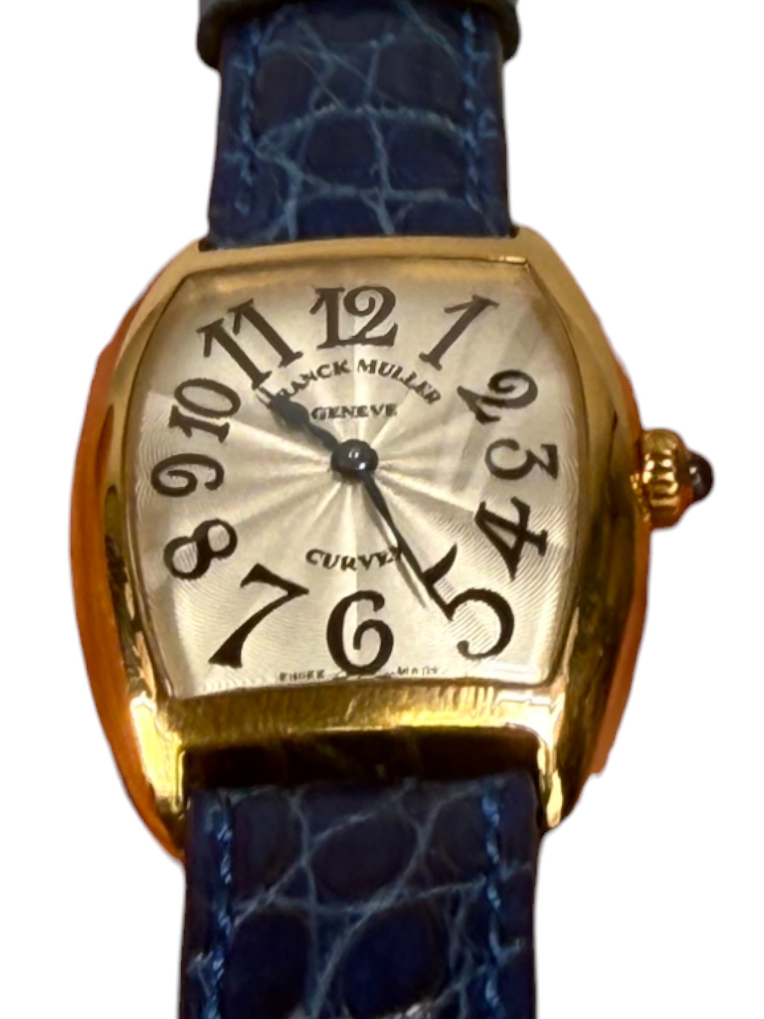 Franck Muller Curvex Yellow Gold Ladies Ref 1752 QZ - 1 1
