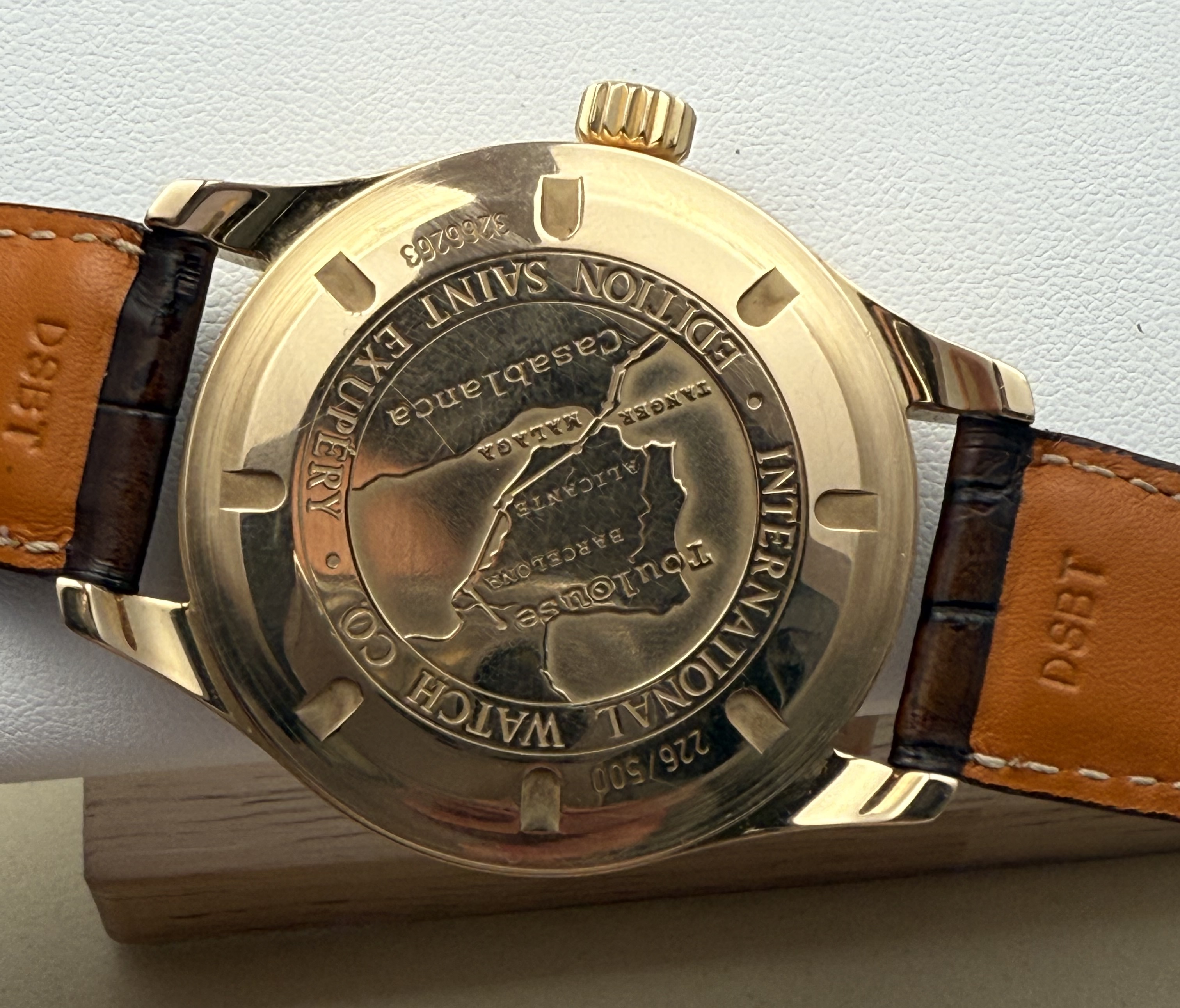 IWC Big Pilot’s Watch Edition “Antoine de Saint Exupéry” Limited edition number: 226/500 18K Rose Gold - 1 4