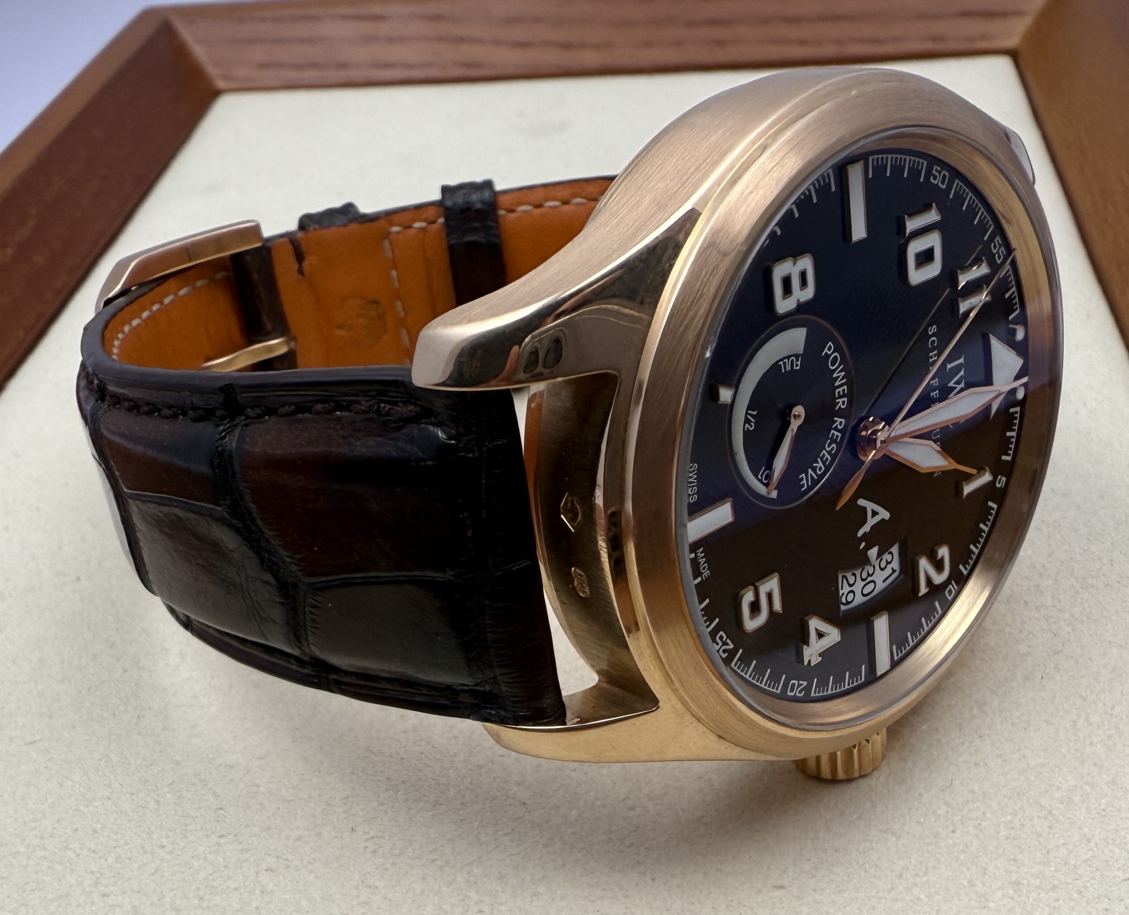 IWC Big Pilot’s Watch Edition “Antoine de Saint Exupéry” Limited edition number: 226/500 18K Rose Gold - 1 8