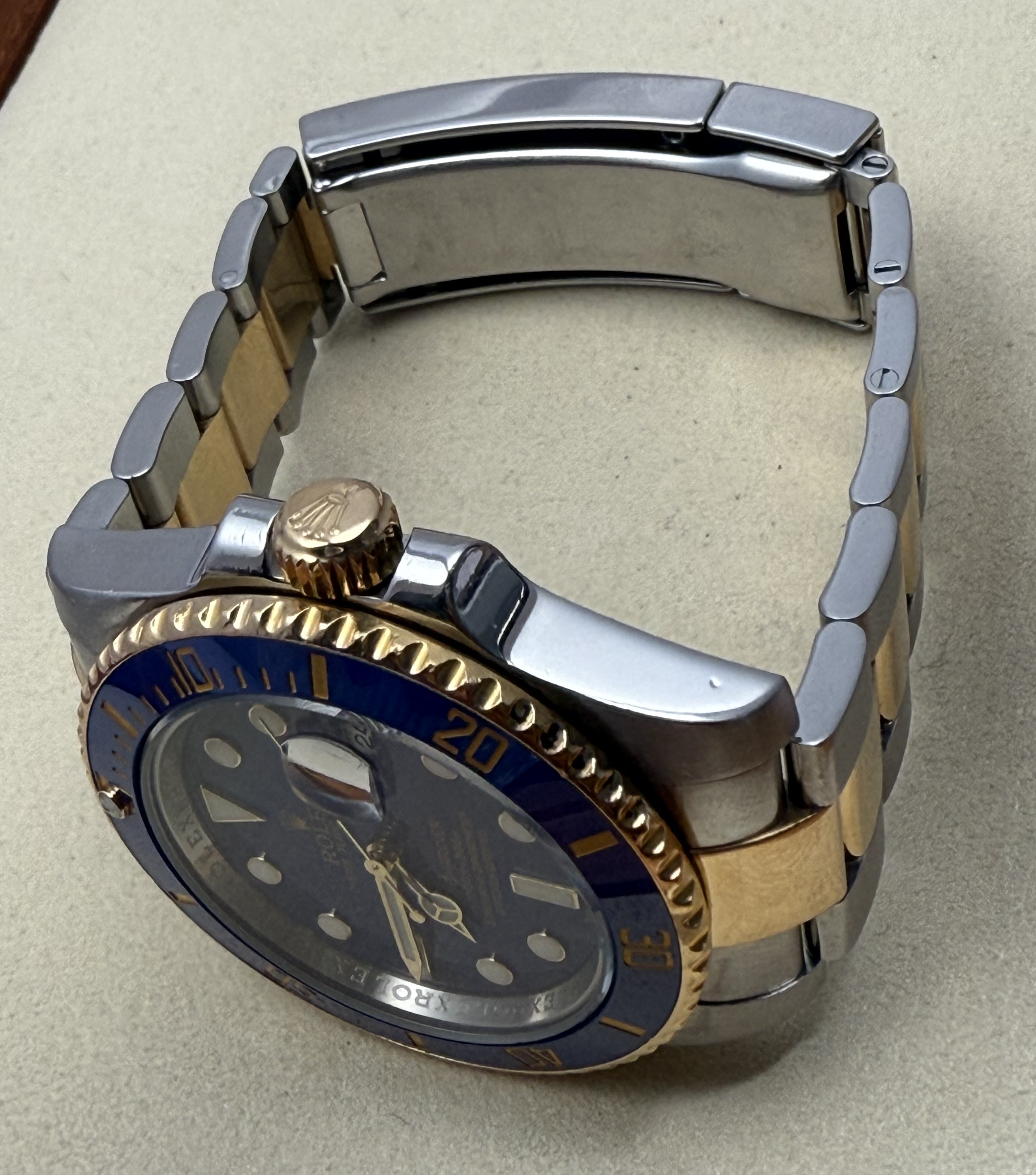 Rolex Submariner Date 116613LB Submariner Date 40mm 18K Yellow Gold Blue Dial Oyster Bracelet With Papers - 1 3