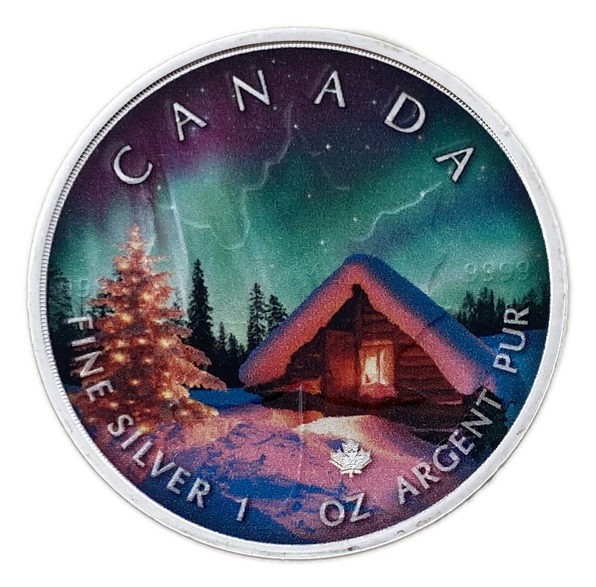 Canada - 5 Dollars 2022 - Elizabeth II 4th portrait - Silver 999, 31.1g, 38mm - 1 1
