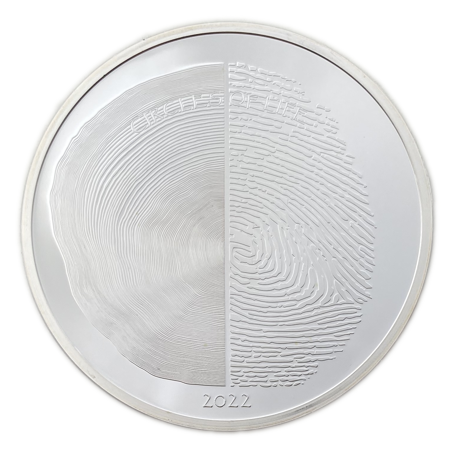 Cook Islands - 5 Dollars 2022 - Elizabeth II Circles of Life - Silver 999, 31.1g, 45mm - 1 0