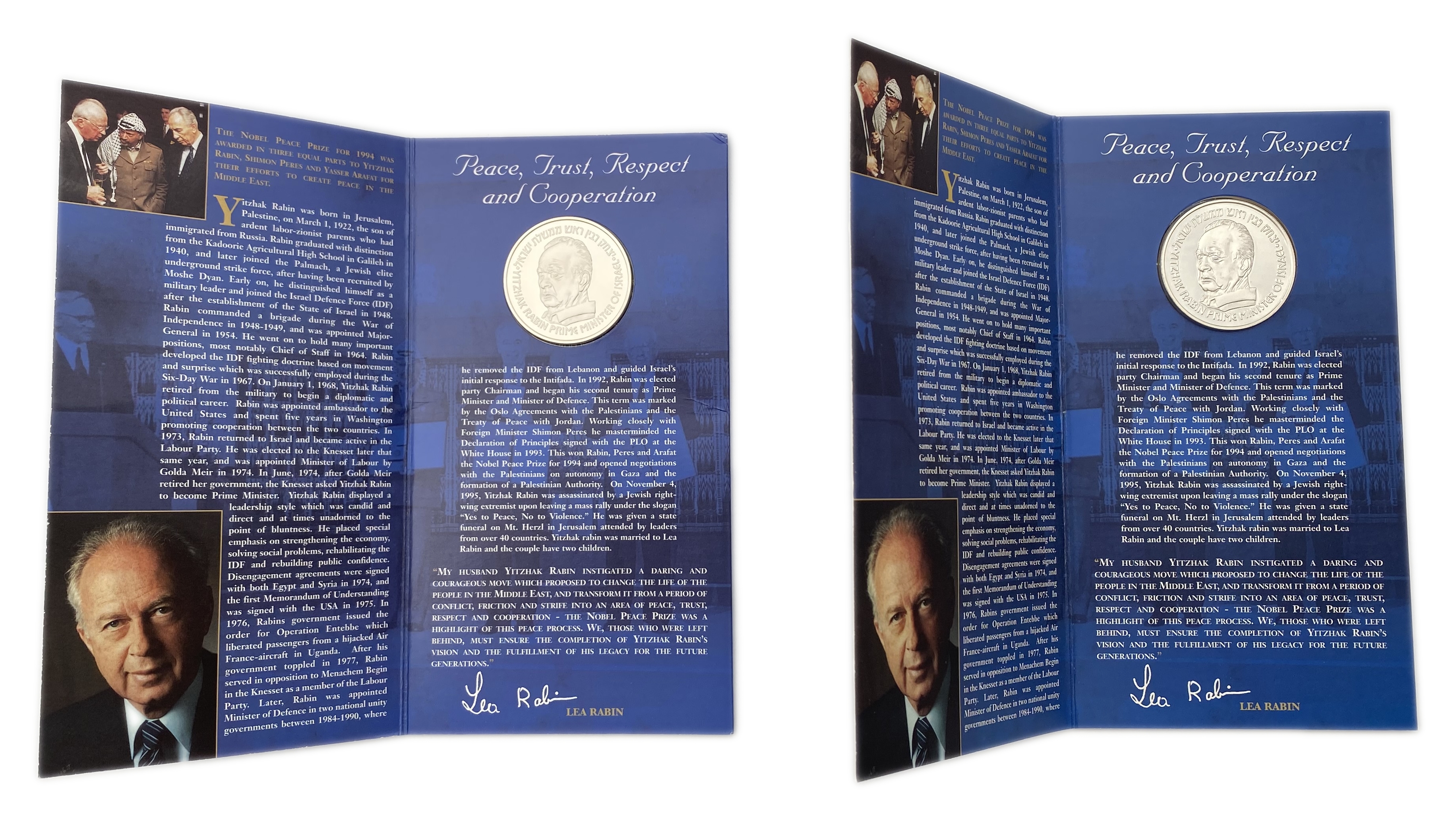 World – Lot of 8 silver medals of Nobel Prize winners, come in a dedicated and impressive box for storage – silver ... - 1 5