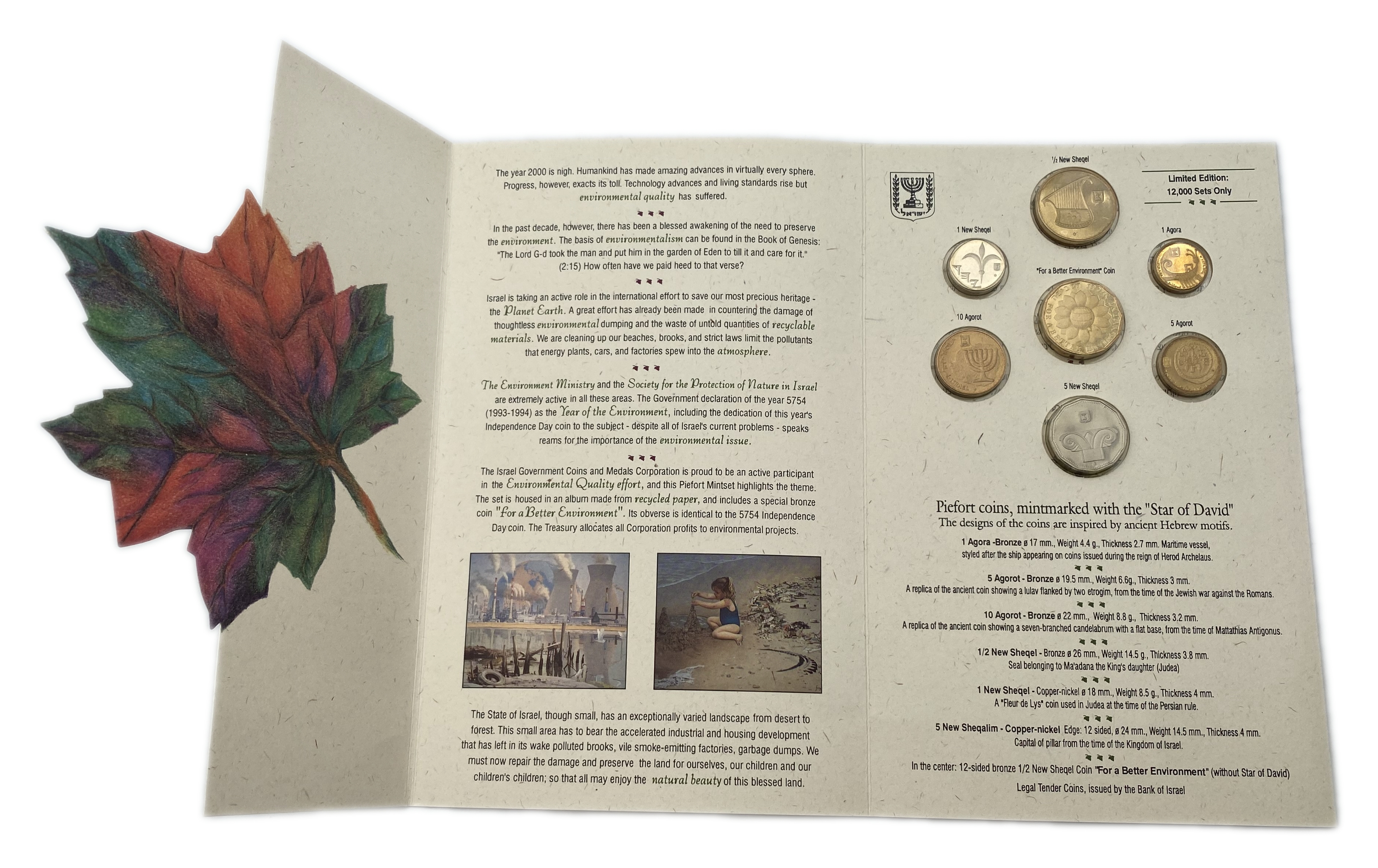 Israel - Lot of 3 coin sets from different years - 1 2